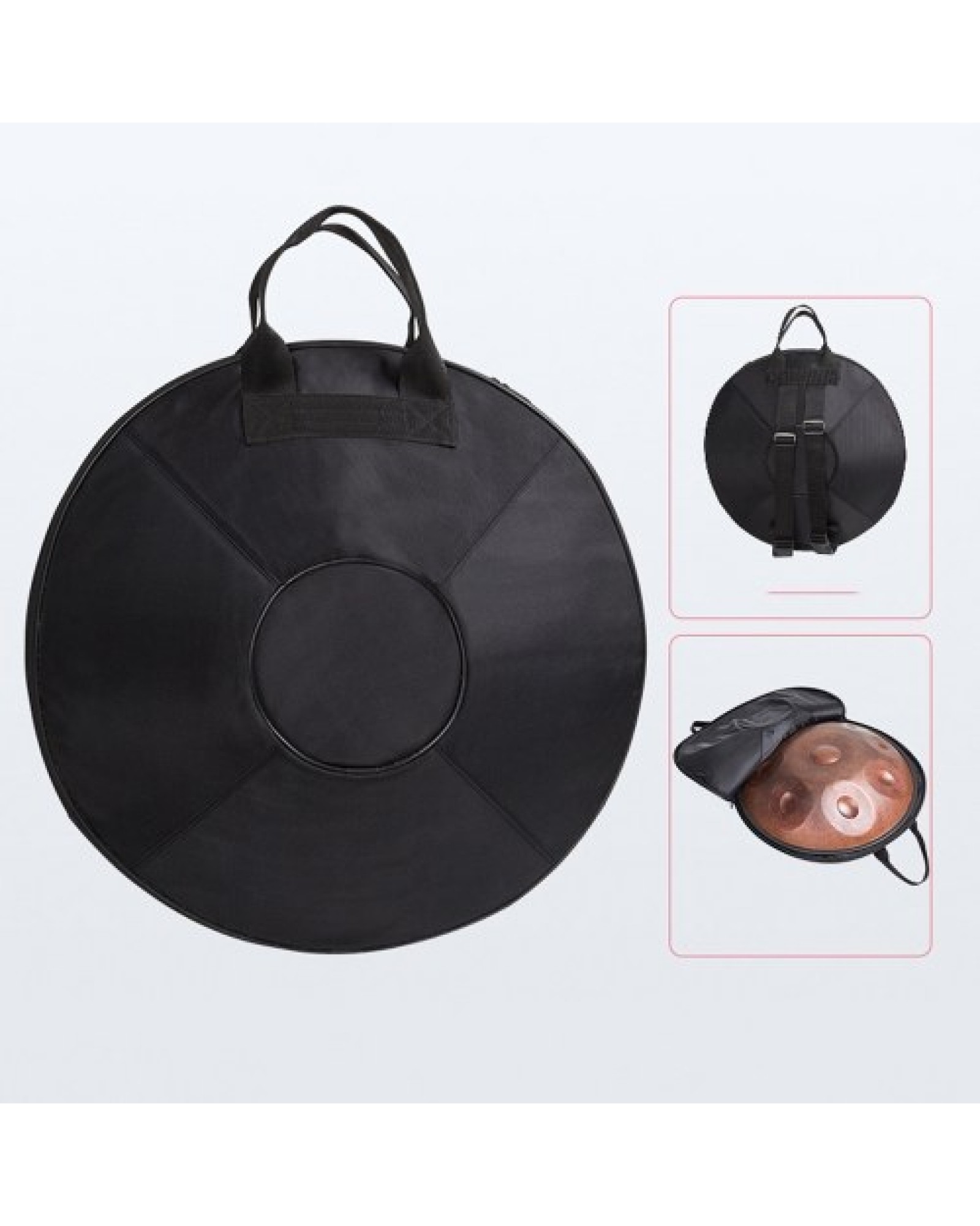 10 tones Handmade Performance Sound Handpan Musical Instrument Gift with Drum Bag