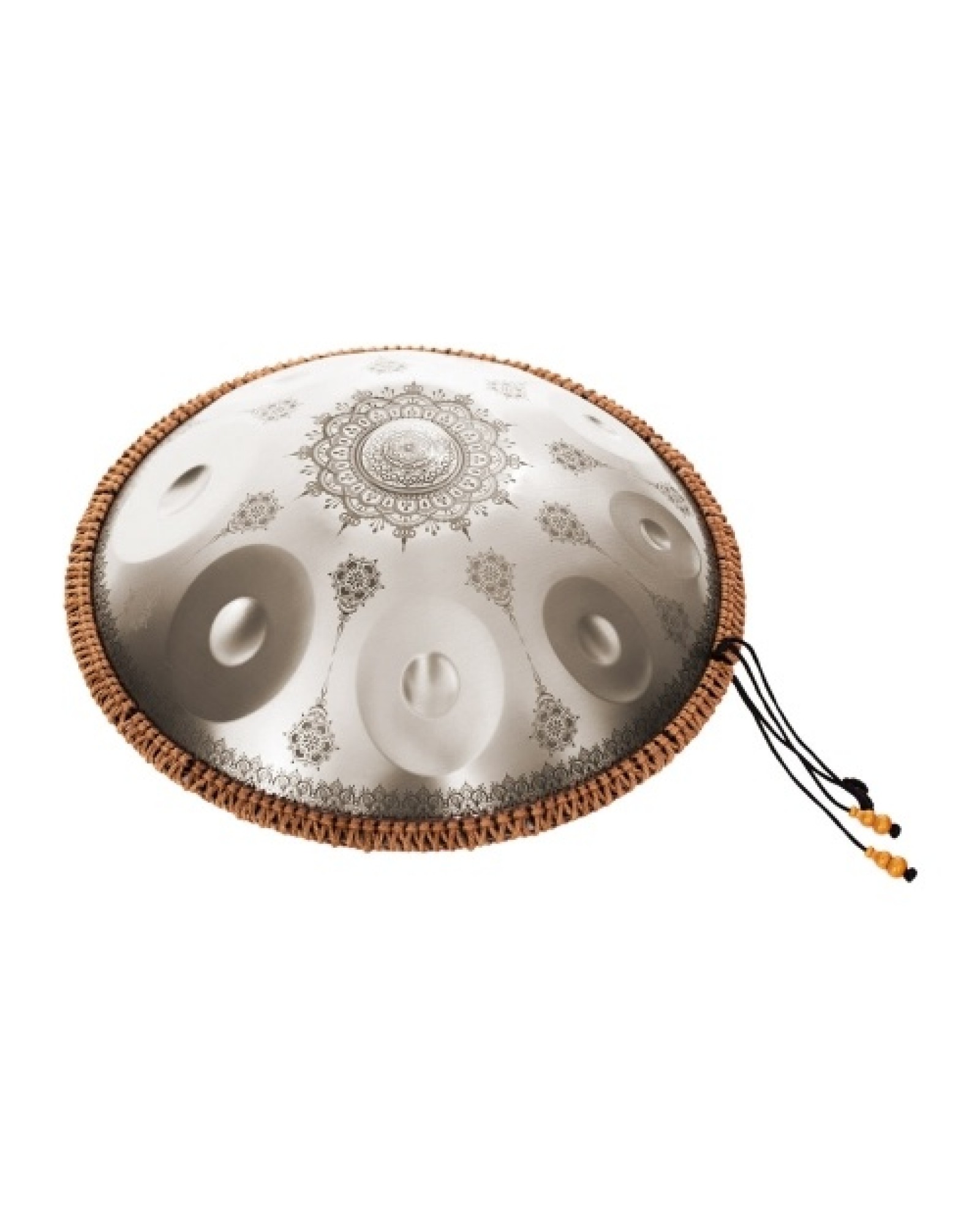 Mini Handpan Steel Hand Drum in C Tone 9 Notes 16 Inches Percussion Instrument