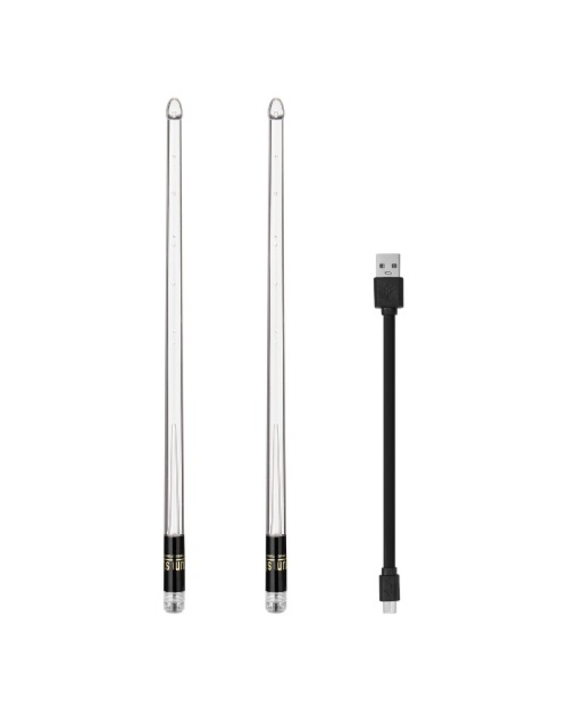 A Pair of Glow Drumsticks 15-Colors Light Drumstick Light Up Drumsticks Jazz Drumstick Drum Accessories