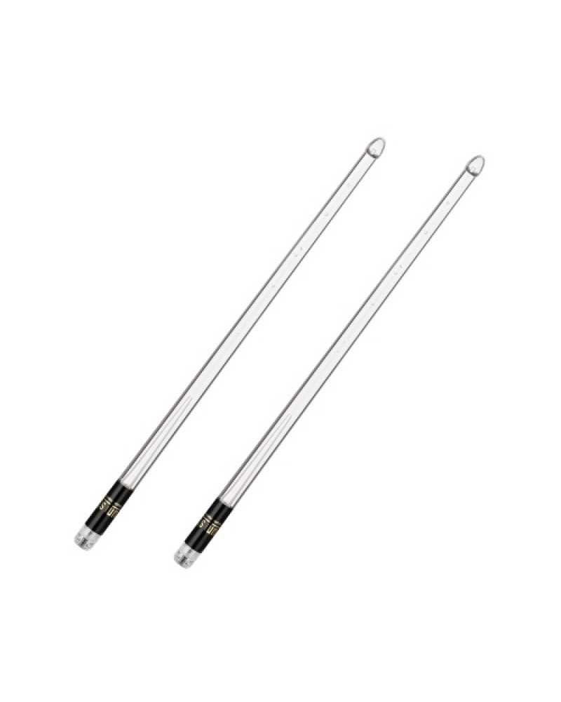 A Pair of Glow Drumsticks 15-Colors Light Drumstick Light Up Drumsticks Jazz Drumstick Drum Accessories