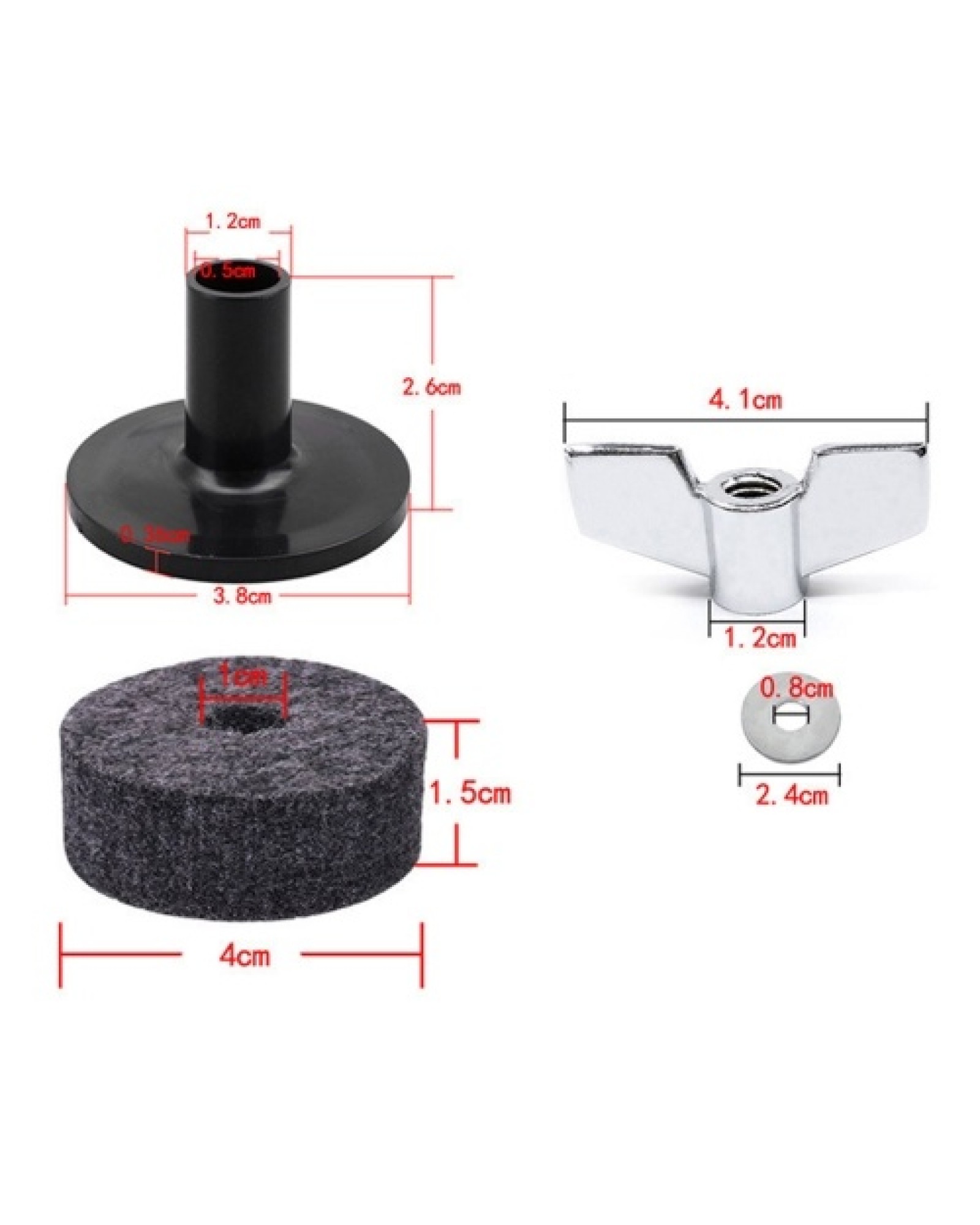 18pcs Drum Accessories Set