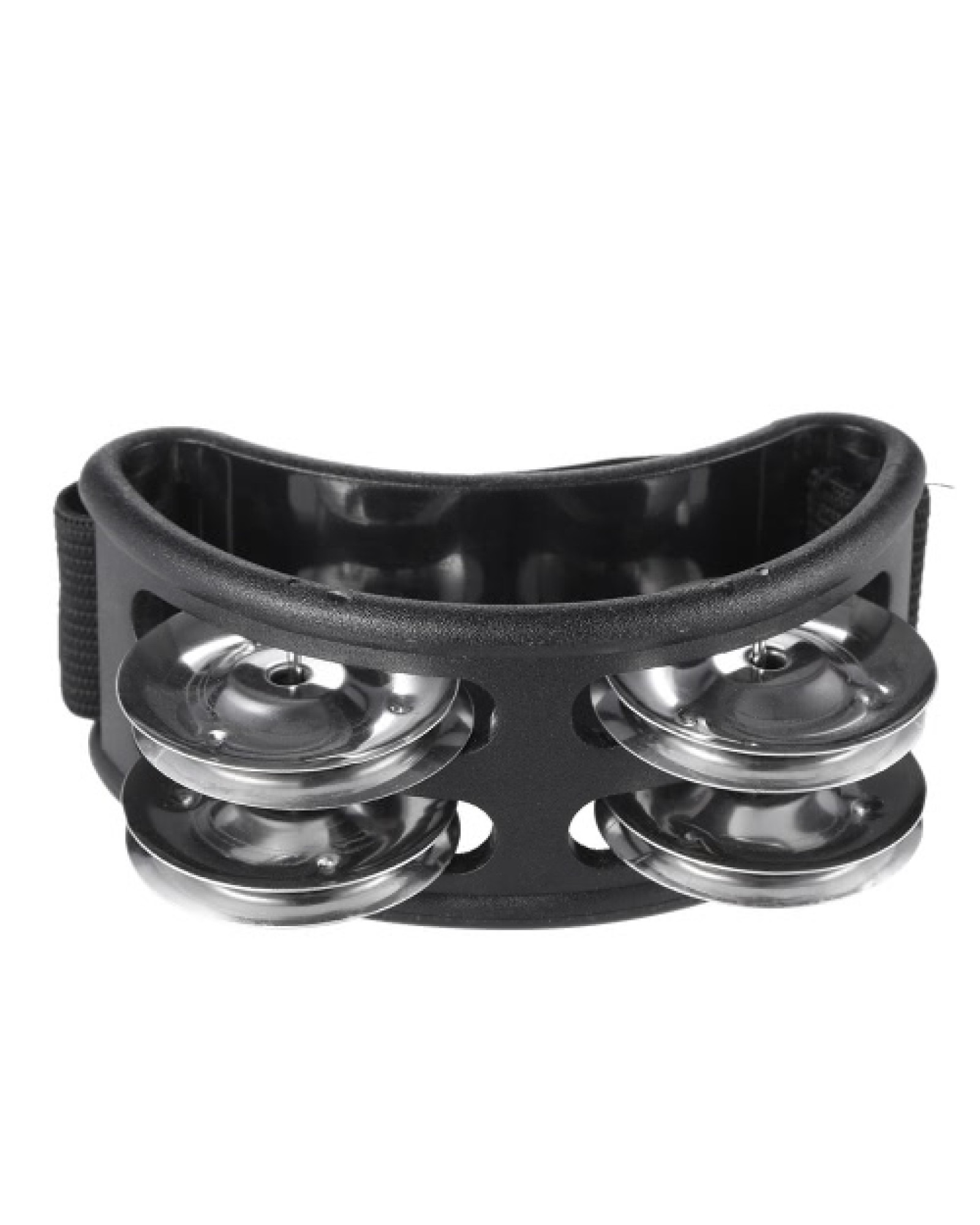 Foot Tambourine Percussion Musical Instrument 2 Sets Metal Jingle Bell