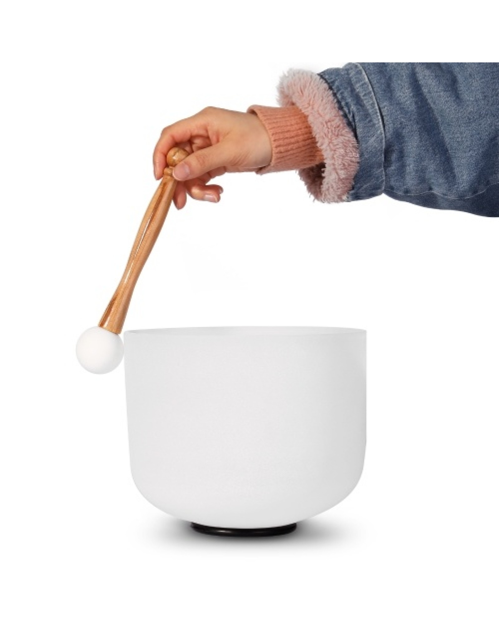 440HZ Crystal Struck Bowl Ritual Music Therapy Yoga Meditation Singing Bowls Percussion Instruments