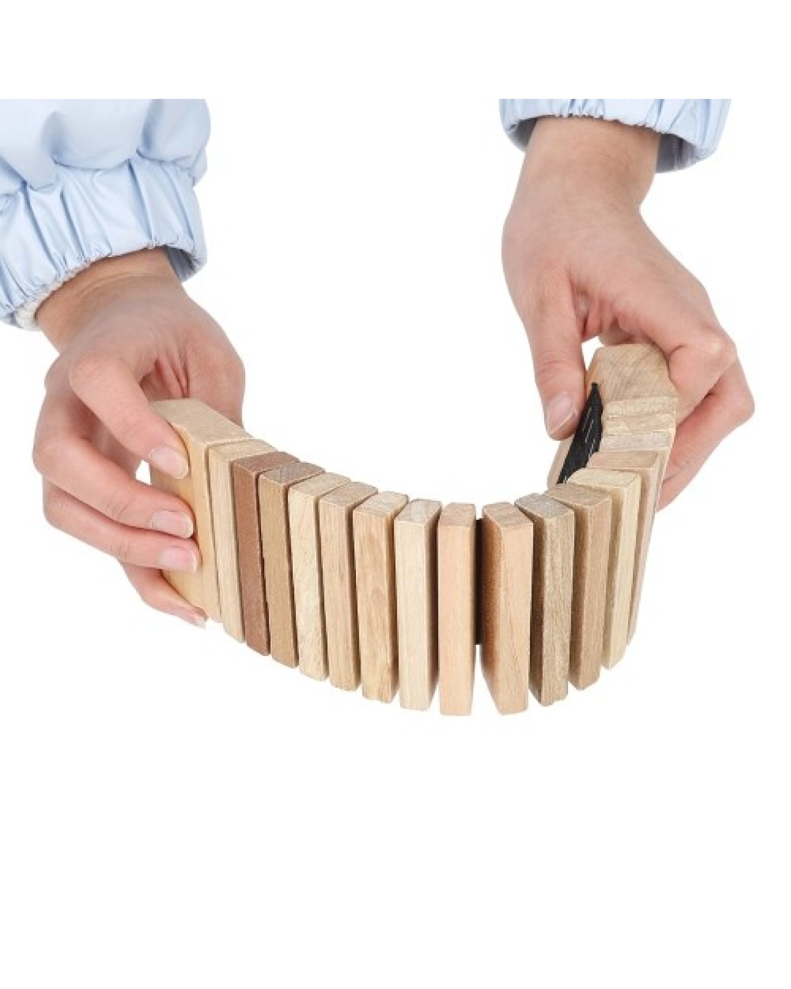 Musical Tooth Wood Wooden Clapper Educational Percussion Musical Instrument