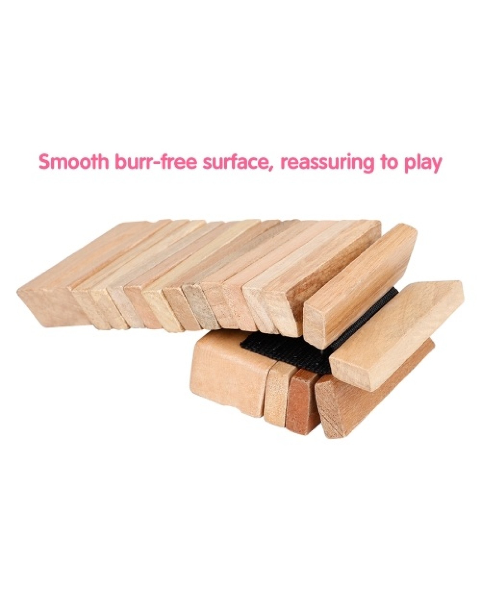 Musical Tooth Wood Wooden Clapper Educational Percussion Musical Instrument