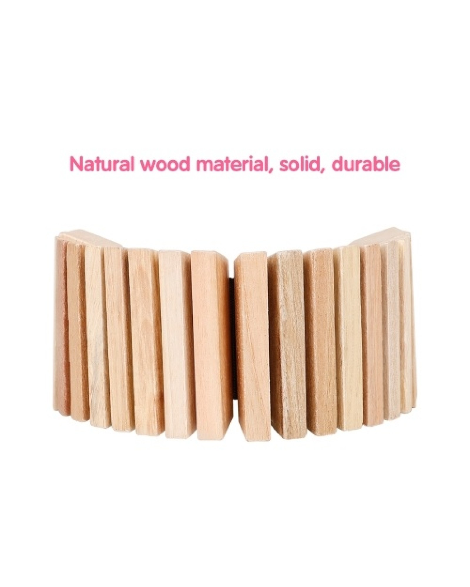 Musical Tooth Wood Wooden Clapper Educational Percussion Musical Instrument