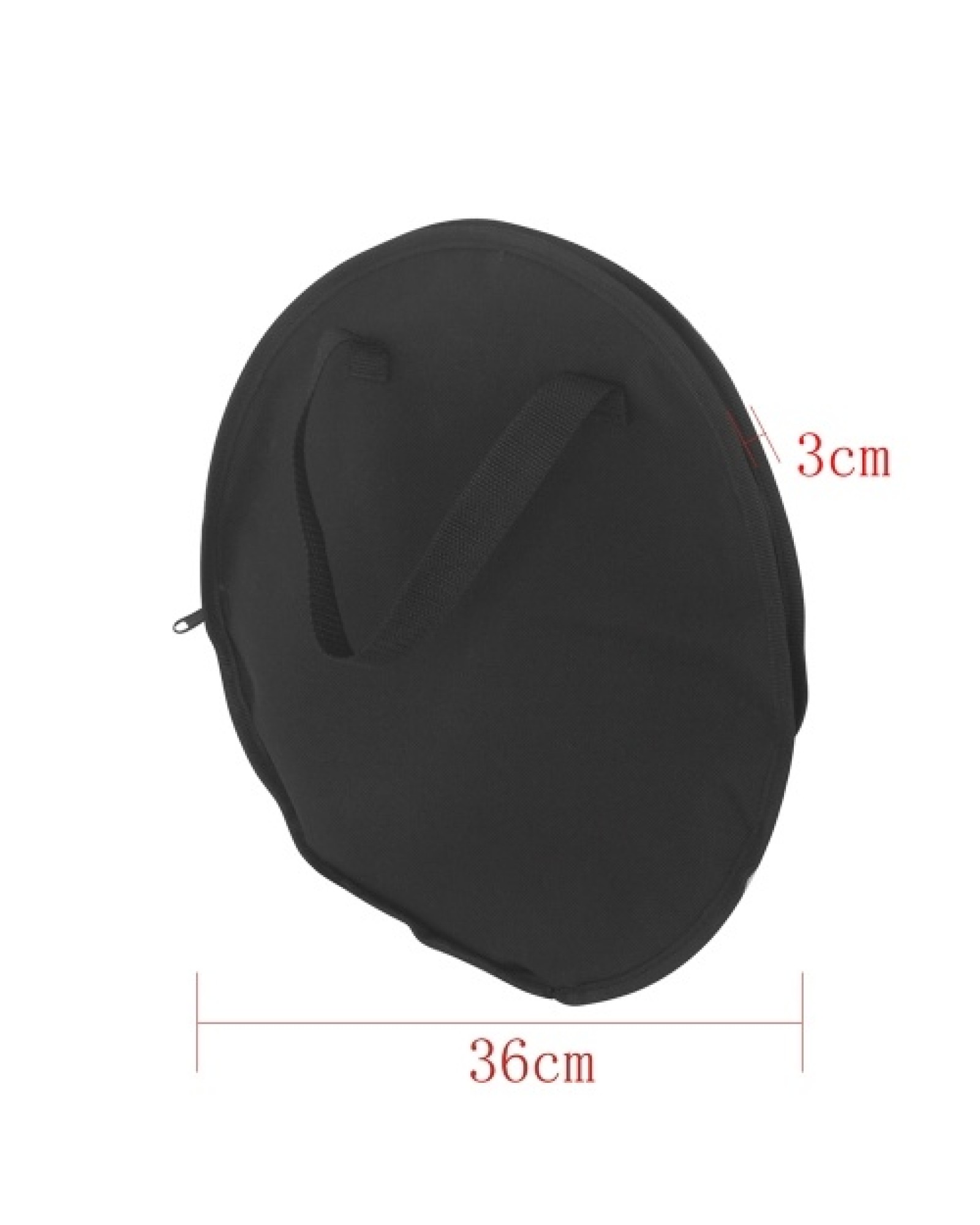 Silent Drum Pad Carry Bag Storage Bag Holder for 10inch Dumb Drum