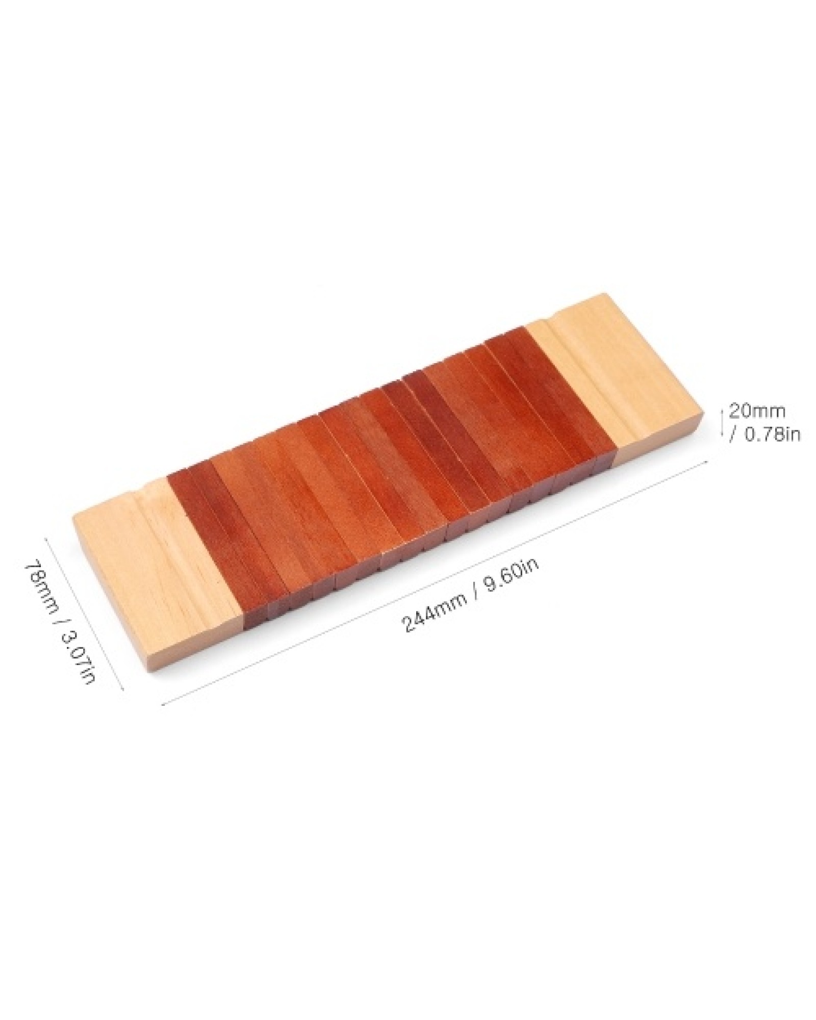 Musical Tooth Wood Solid Wood Percussion Instrument Educational Wooden Musical Instrument