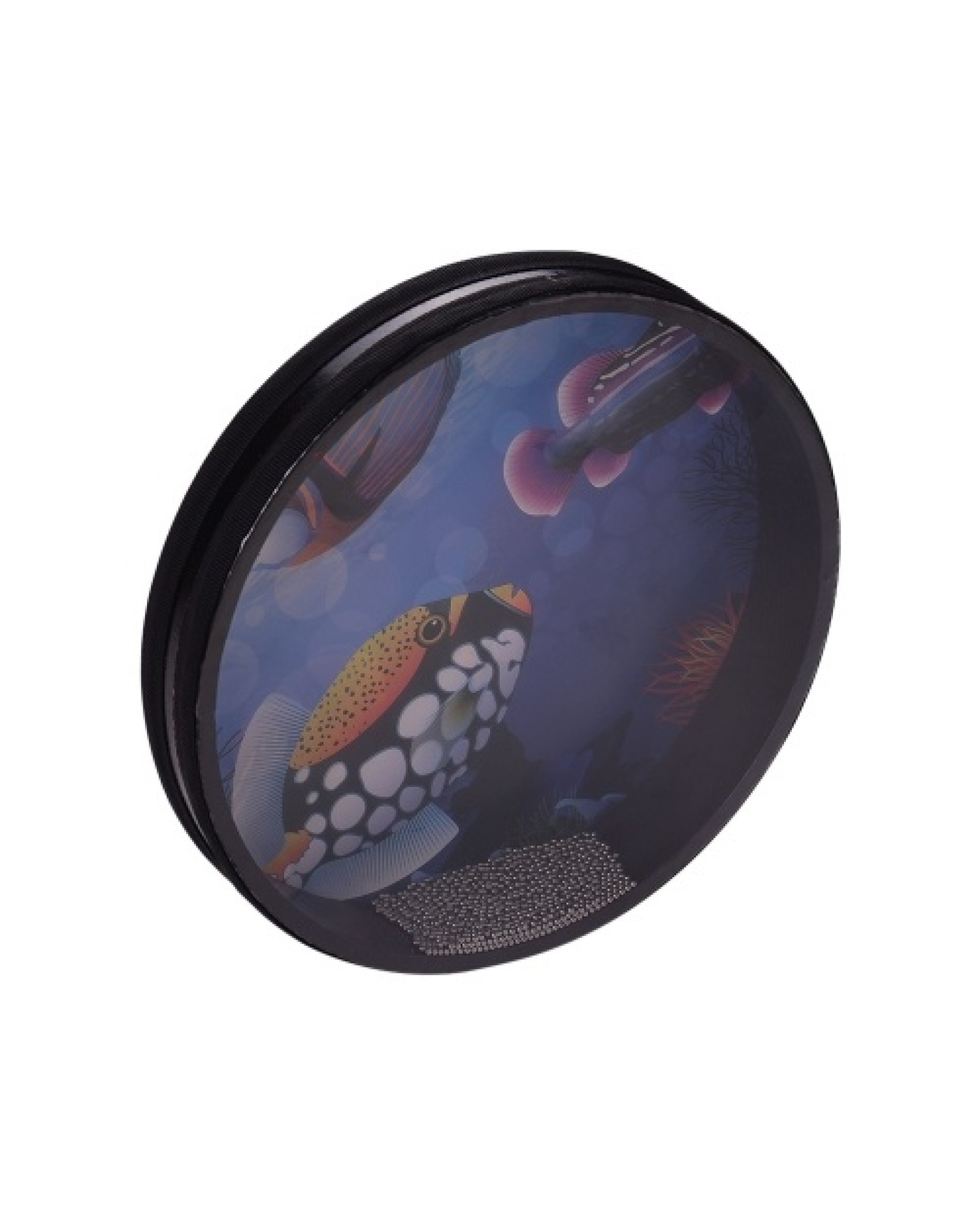 10-inch Solid Wooden Ocean Drum Sea Wave Drum Frame Drum