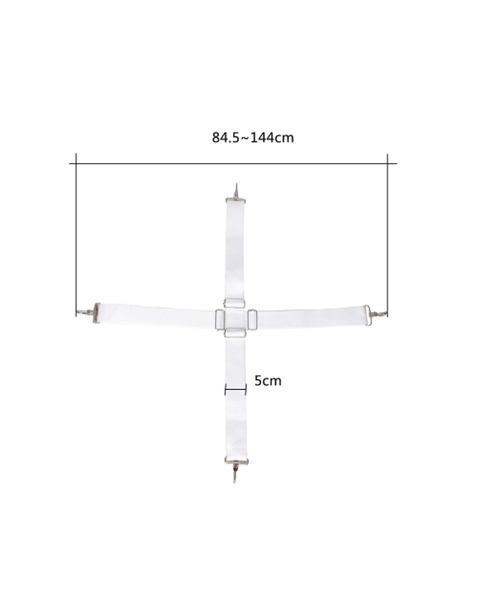 Adjustable Parade Marching Bass Drum Shoulder Strap Sling Nylon Belt Metal Clip Musical Percussion Instrument Parts Accessories