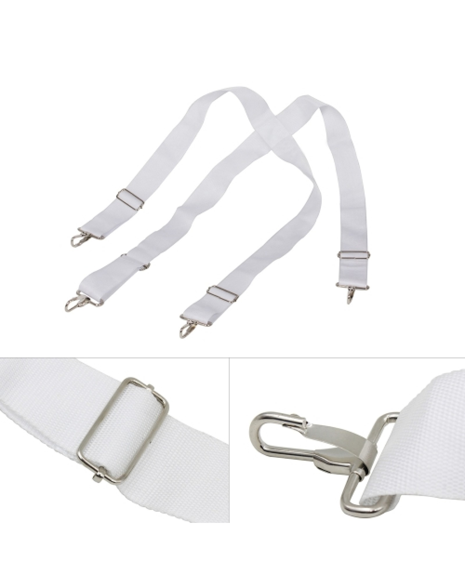 Adjustable Parade Marching Bass Drum Shoulder Strap Sling Nylon Belt Metal Clip Musical Percussion Instrument Parts Accessories