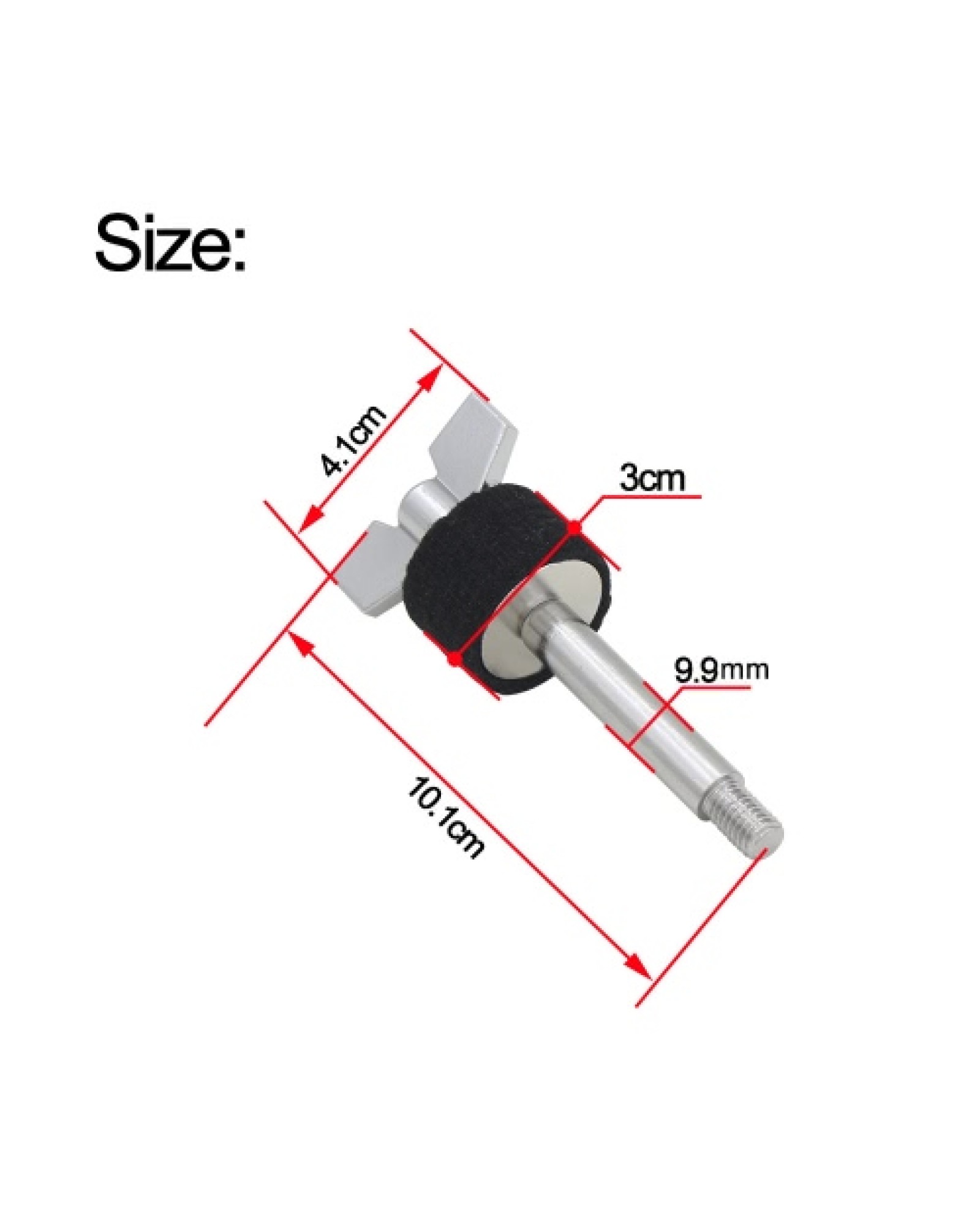 4 Inch Mini Metal Cymbal Stacker