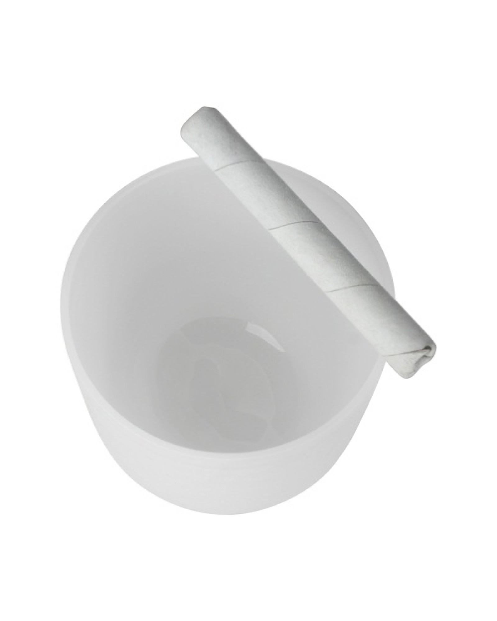 8 Inch Crystal Singing Bowl B Note with Mallet &amp; Rubber
