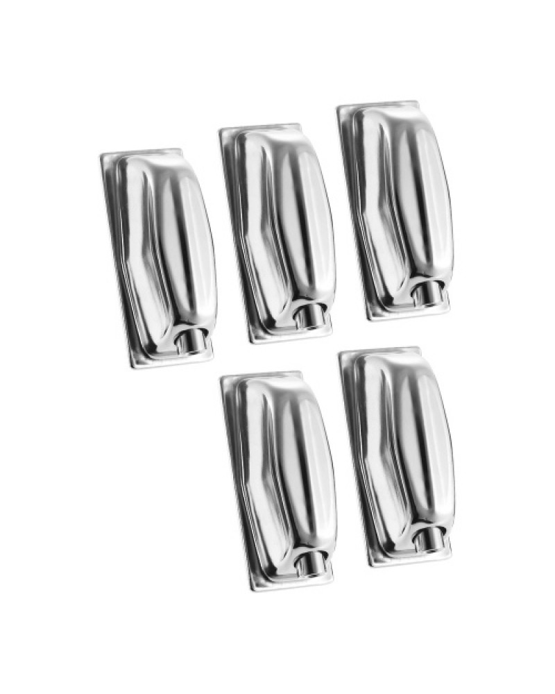 Single-end Rectangular Snare Drum Lug Claw Hooks  Ear Drum Set Parts Accessories Replacement, 5pcs/Pack