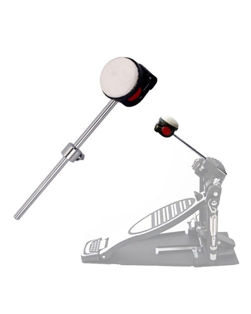 Percussion Hammer Drum Stick Bass Drum Beater Hammer Silicone Head