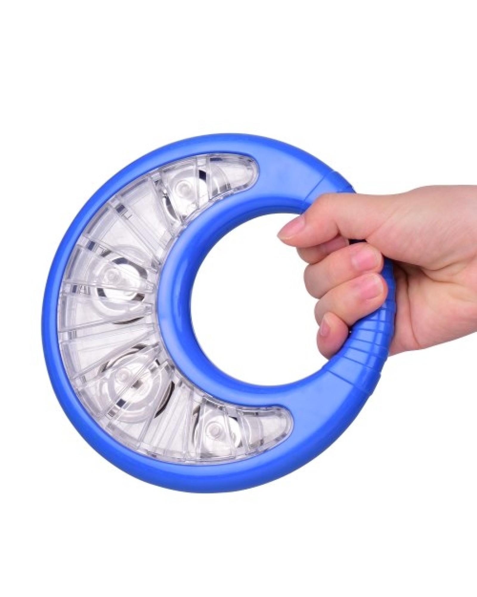 Plastic Mini Handbells Hand Tambourine Bells Handheld Toy Tambourines