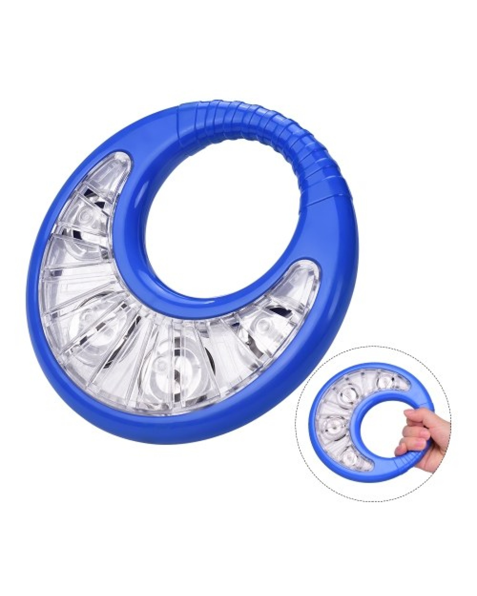 Plastic Mini Handbells Hand Tambourine Bells Handheld Toy Tambourines