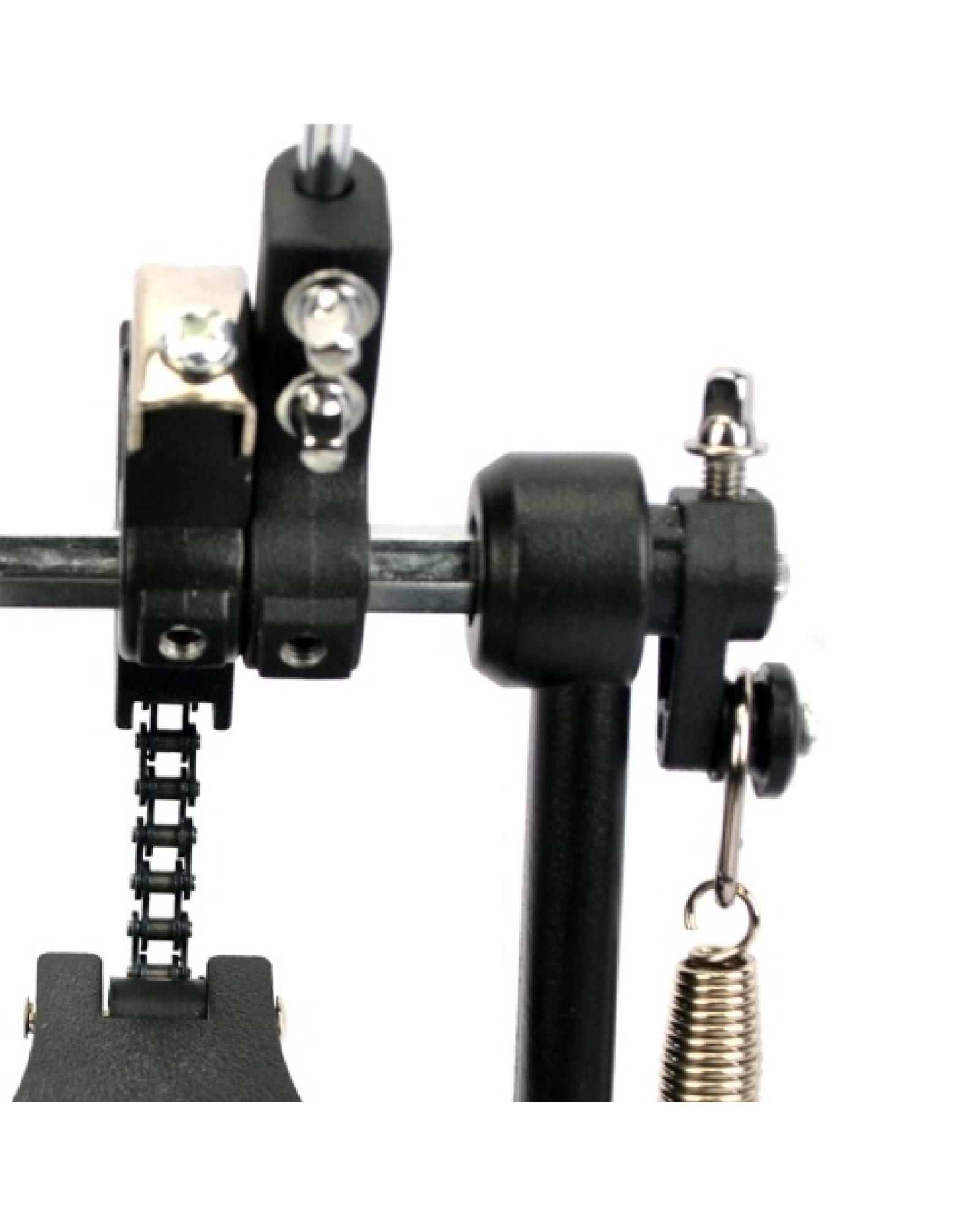 Drum Pedal with Drum Wool Beater Aluminium Alloy Singles Drum Pedal Drum Set Pedal Singles Pedal