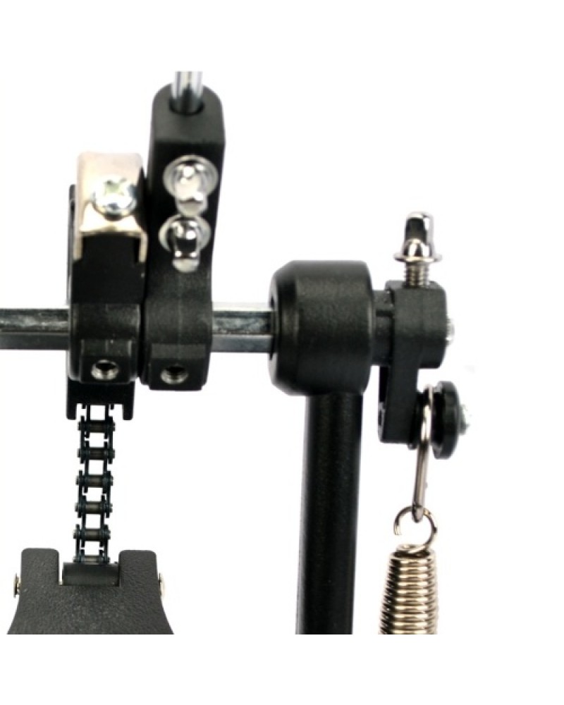 Drum Pedal with Drum Wool Beater Aluminium Alloy Singles Drum Pedal Drum Set Pedal Singles Pedal