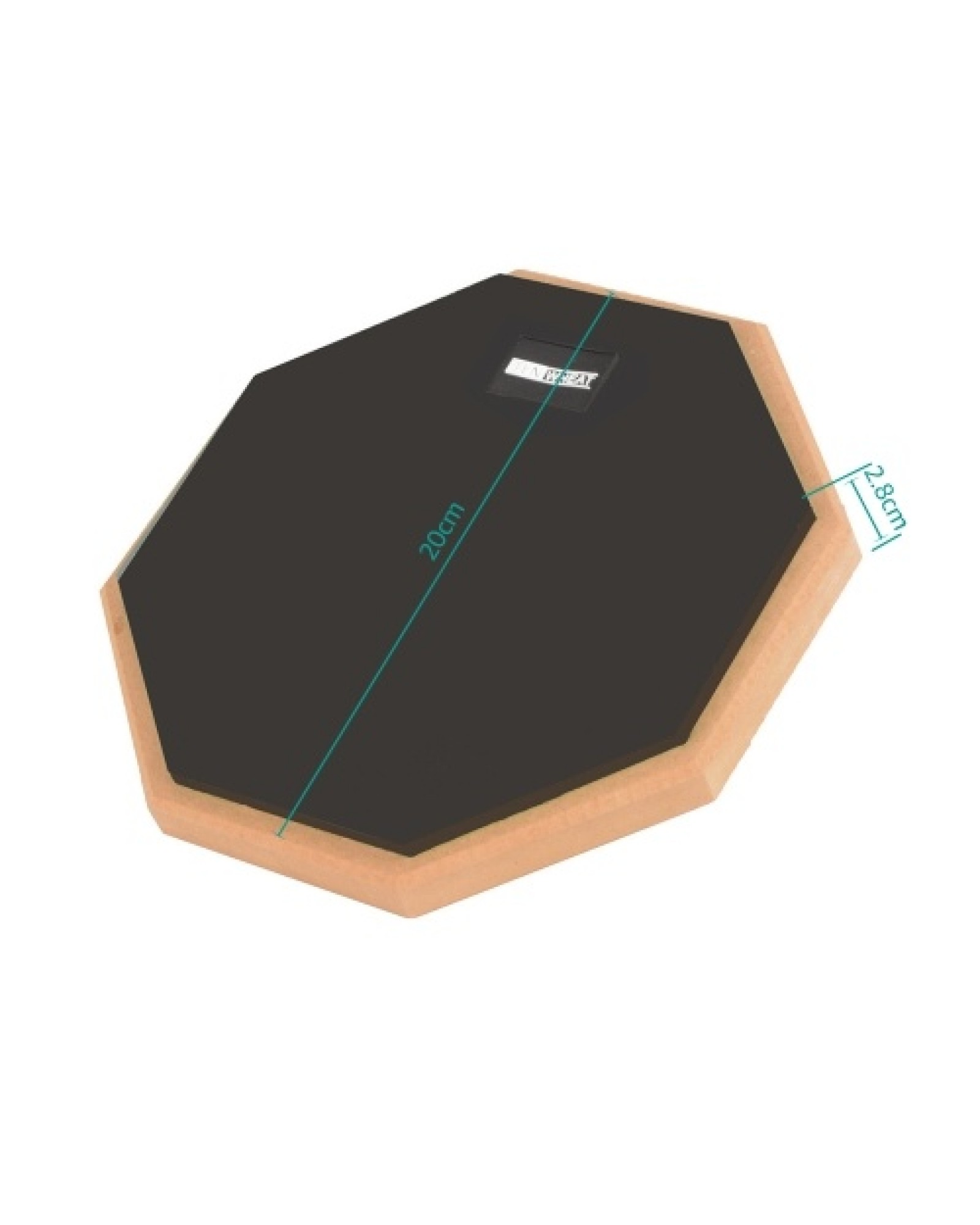 8 Inch Silent Drum Practice Pad