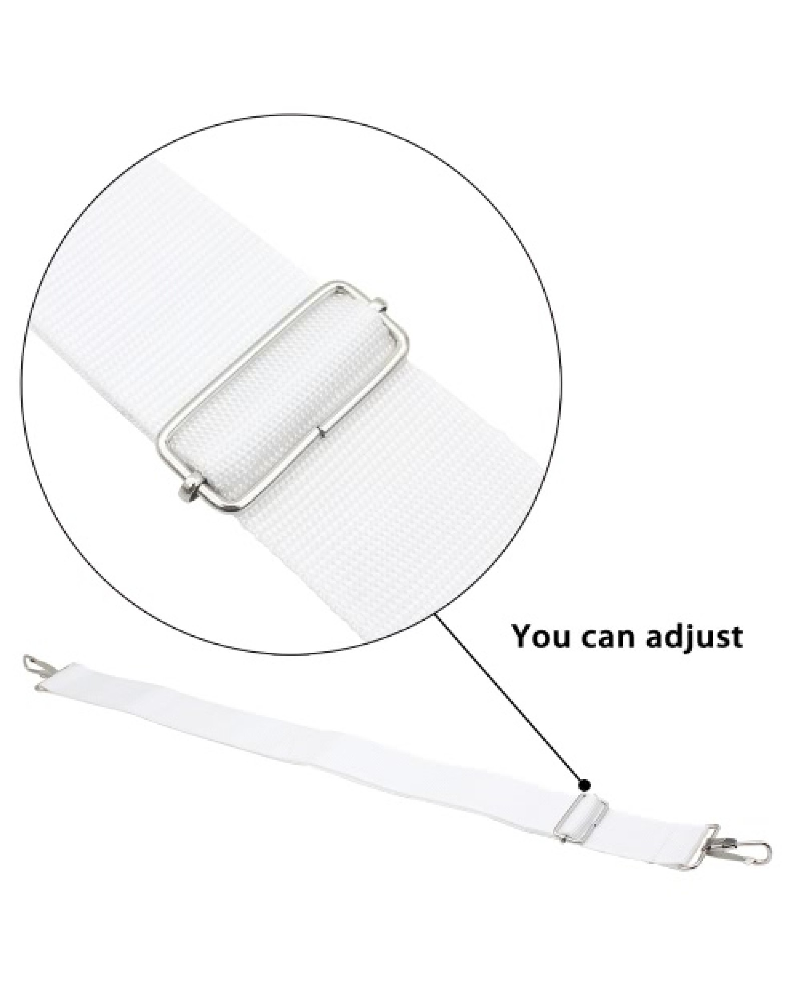 Adjustable Nylon Parade Marching Snare Drum Sling Strap Belt Musical Instrument Accessory
