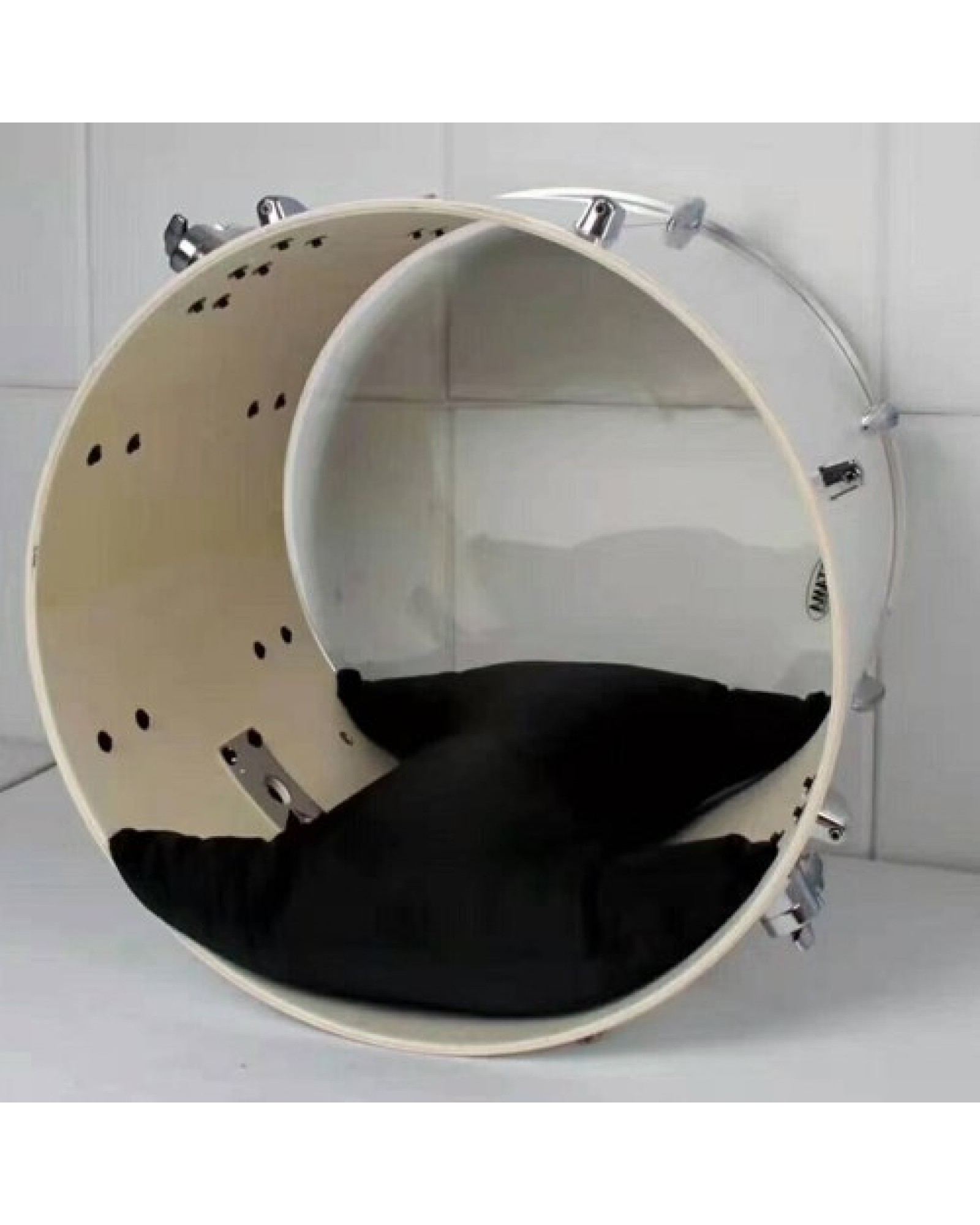 Bass Drum Damper Adhesive Bass Drum Sound-absorbing Pillow Drum Practice Noise Reduction Cushion Pad