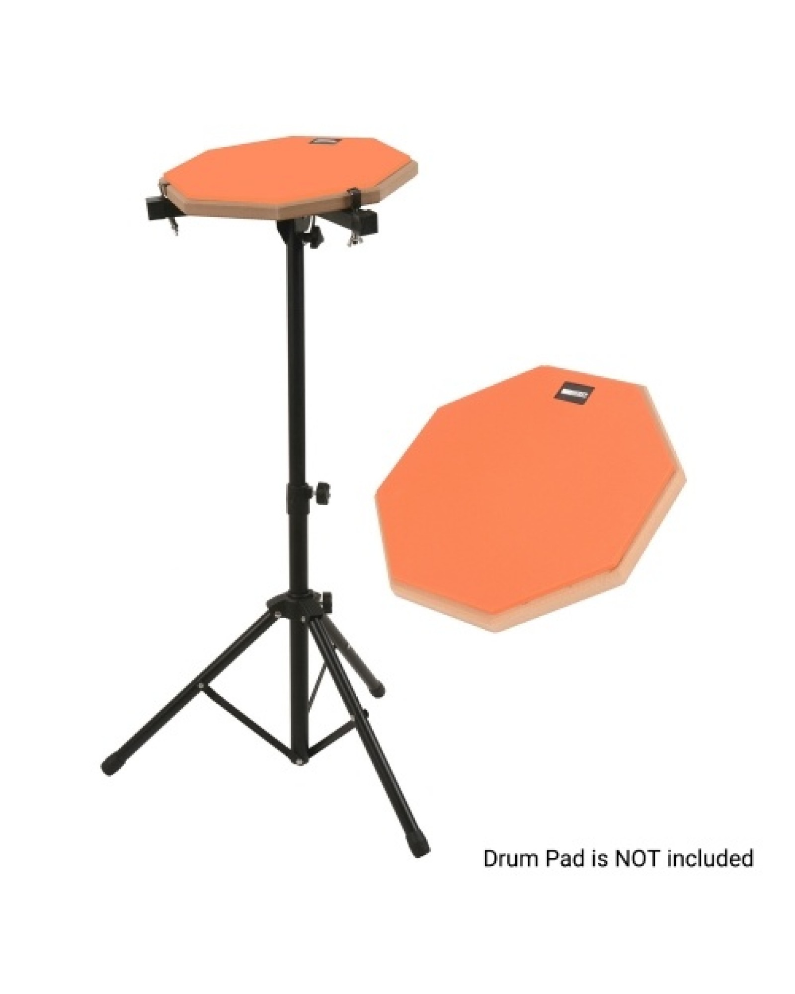 11-inch 12-inch Mute Drum Bracket Dumb Drum Stand Drum Pad Percussion Silencer Pad Holder Practice Drum Rack