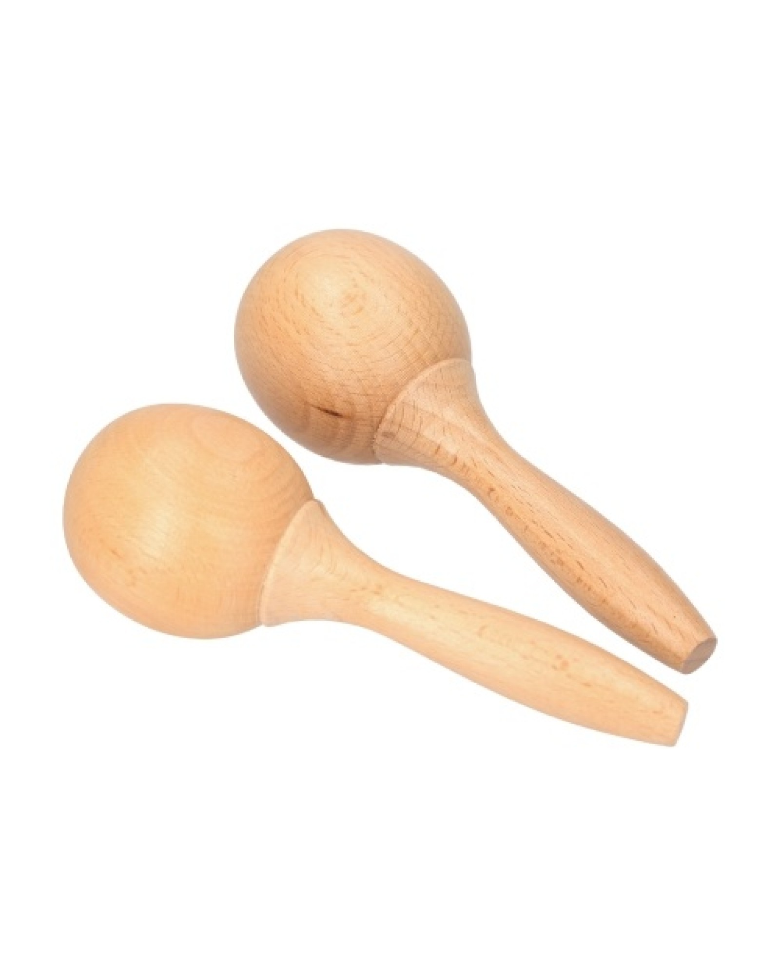 Beech Maraca Rumba Shaker Rattles Percussion Instrument Wooden Maraca Pair Percussion Maraca for Kids Children Musical Instrumen