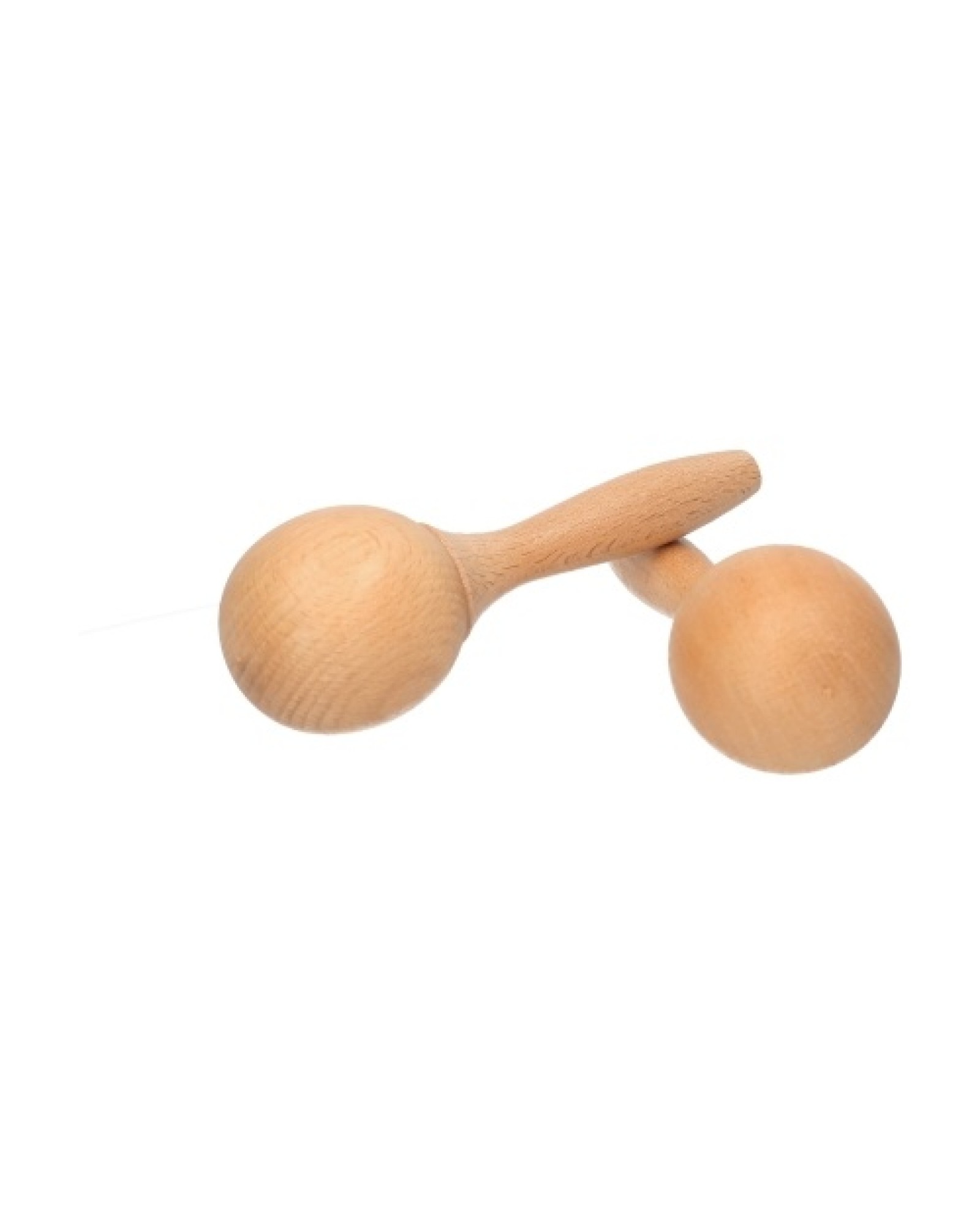 Beech Maraca Rumba Shaker Rattles Percussion Instrument Wooden Maraca Pair Percussion Maraca for Kids Children Musical Instrumen