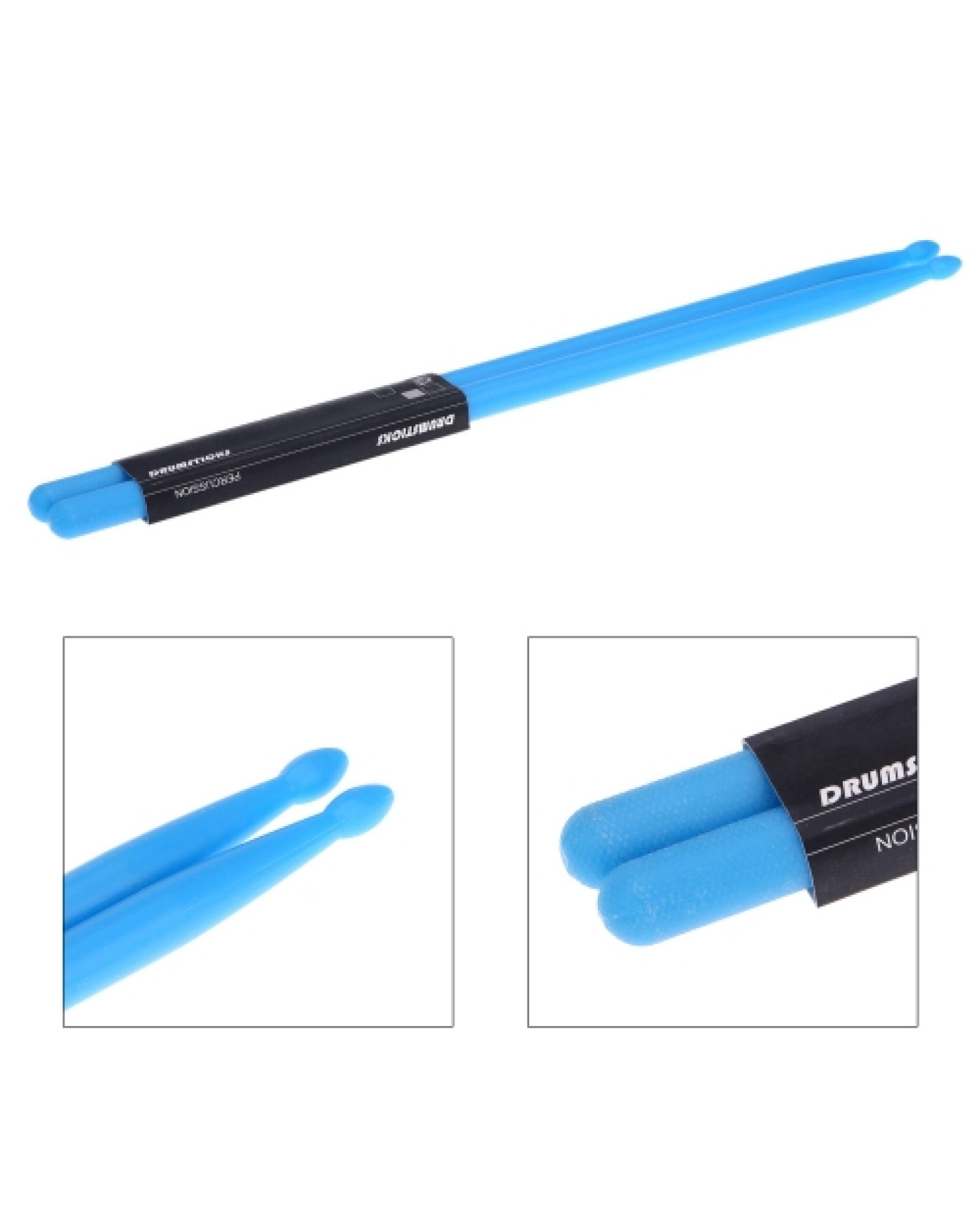 Pair of 5A Drumsticks Stick Nylon for Drum Set Lightweight Professional