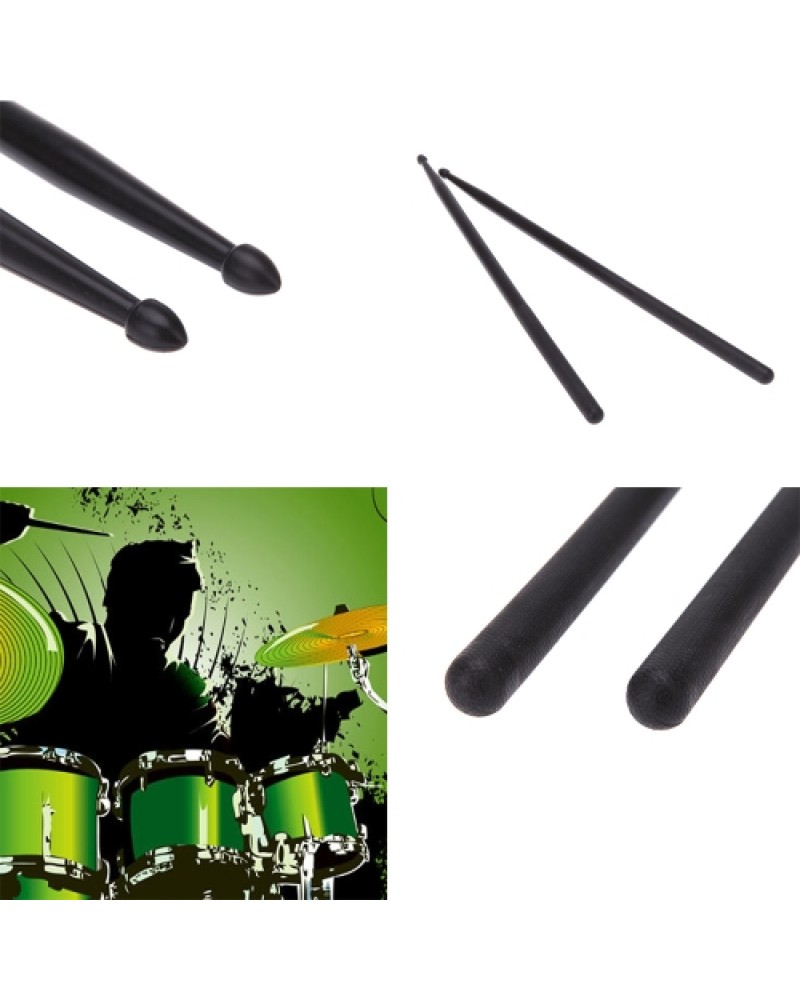 Pair of 5A Drumsticks Stick Nylon for Drum Set Lightweight Professional
