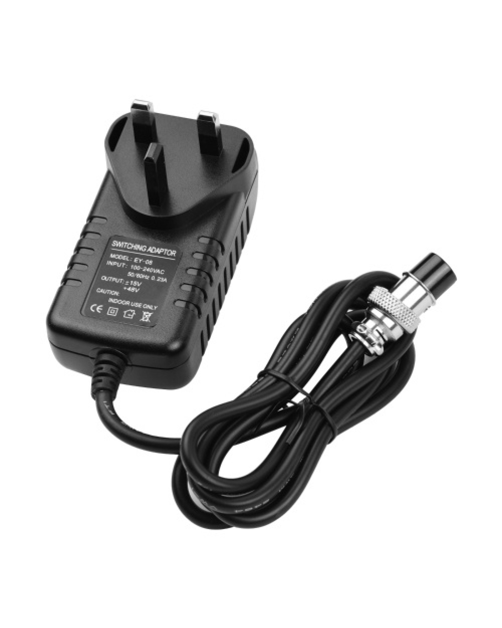 Mixing Console Mixer Power Supply AC Adapter 15V 230mA Universal 4-Pin Round Connector