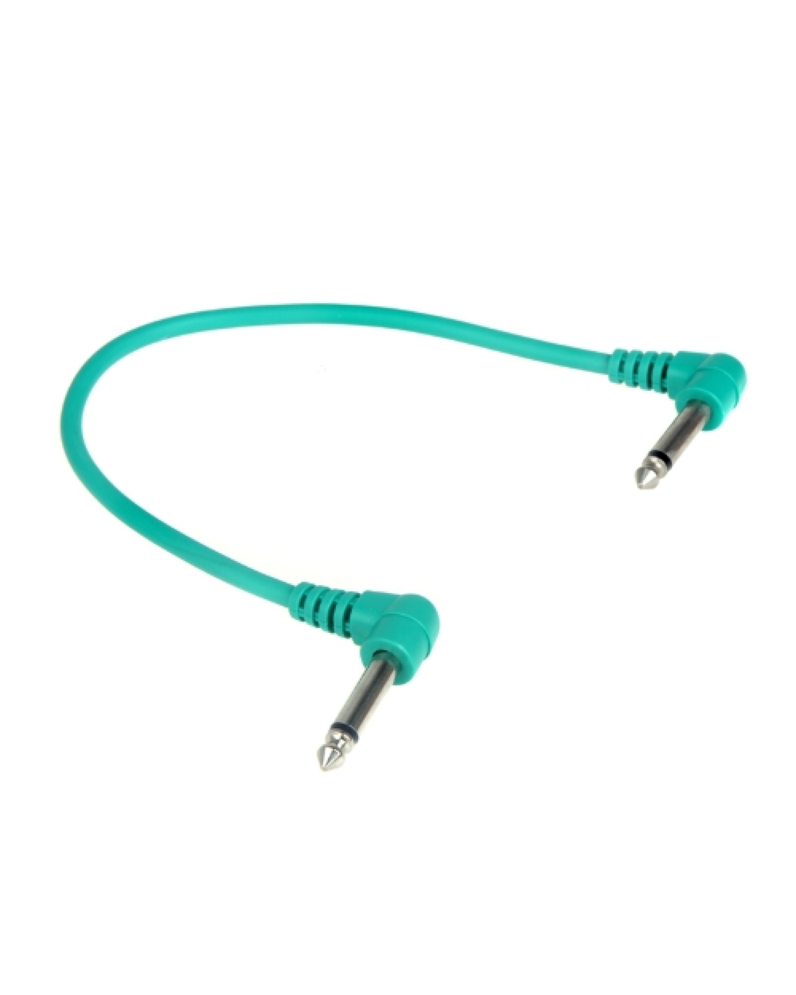 Set of 6pcs Colorful Guitar Patch Cables Angled for Guitar Effect Pedals
