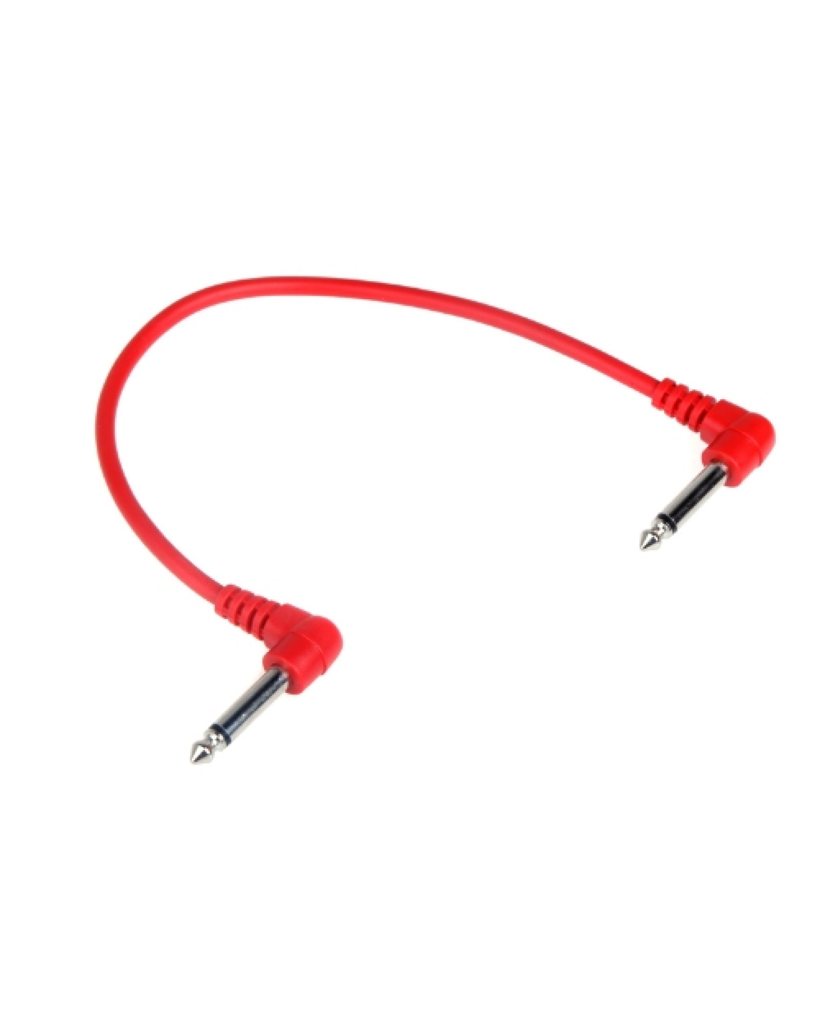 Set of 6pcs Colorful Guitar Patch Cables Angled for Guitar Effect Pedals