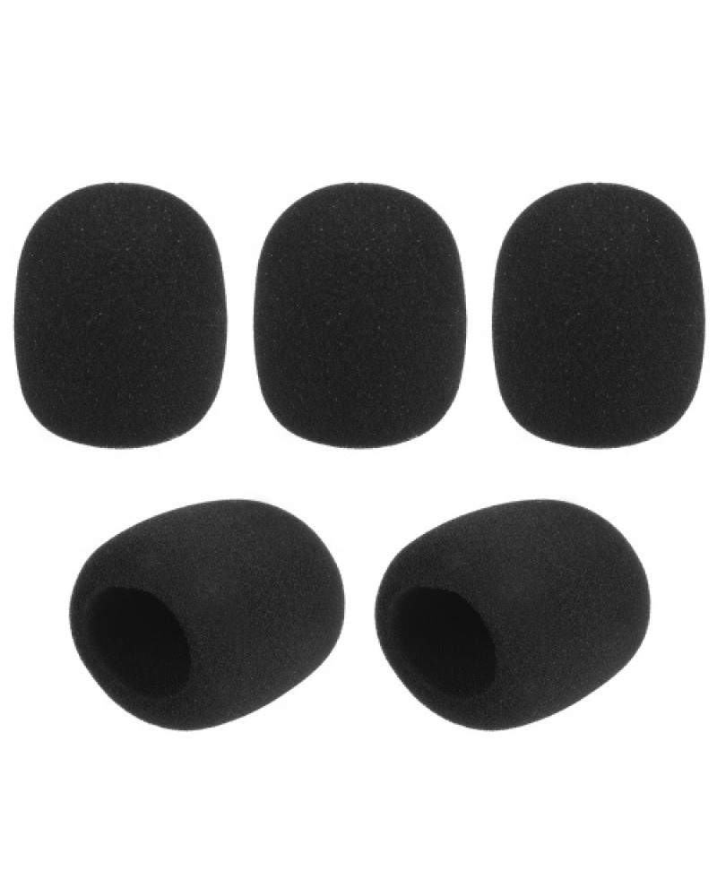 5pcs Handheld Microphone Windscreens Mic Foam Covers