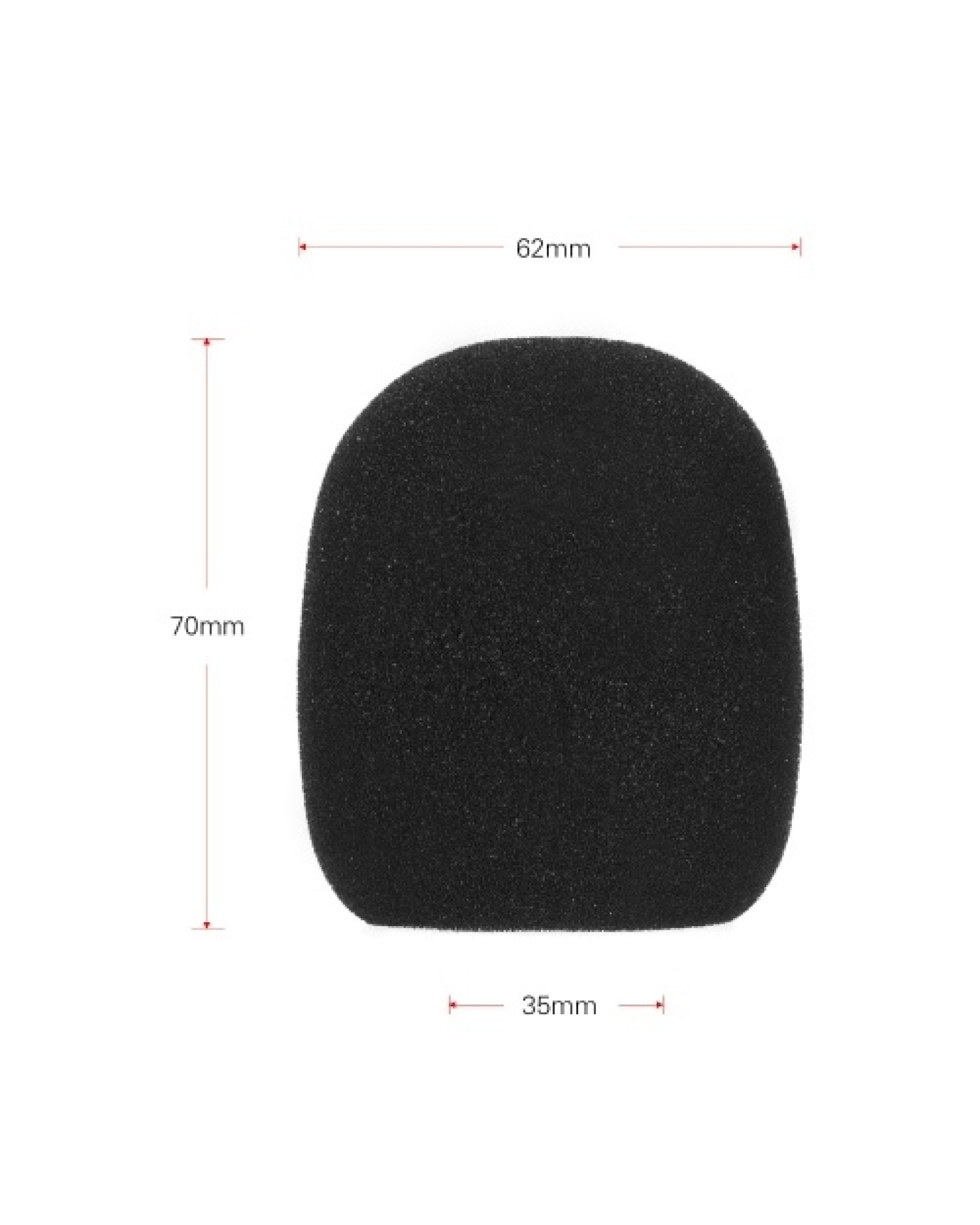5pcs Handheld Microphone Windscreens Mic Foam Covers