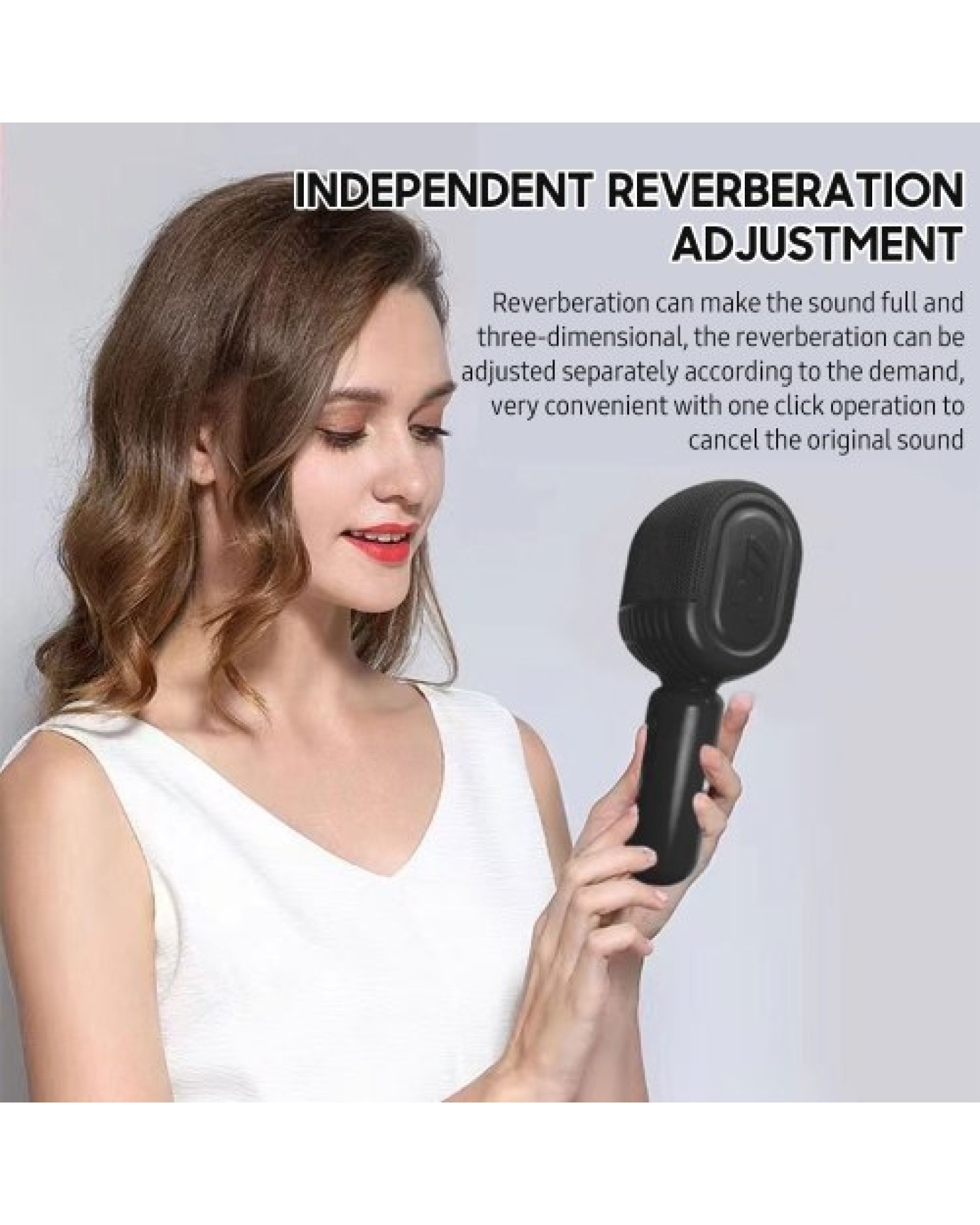 Wireless BT Karaoke Microphone HIFI Speaker