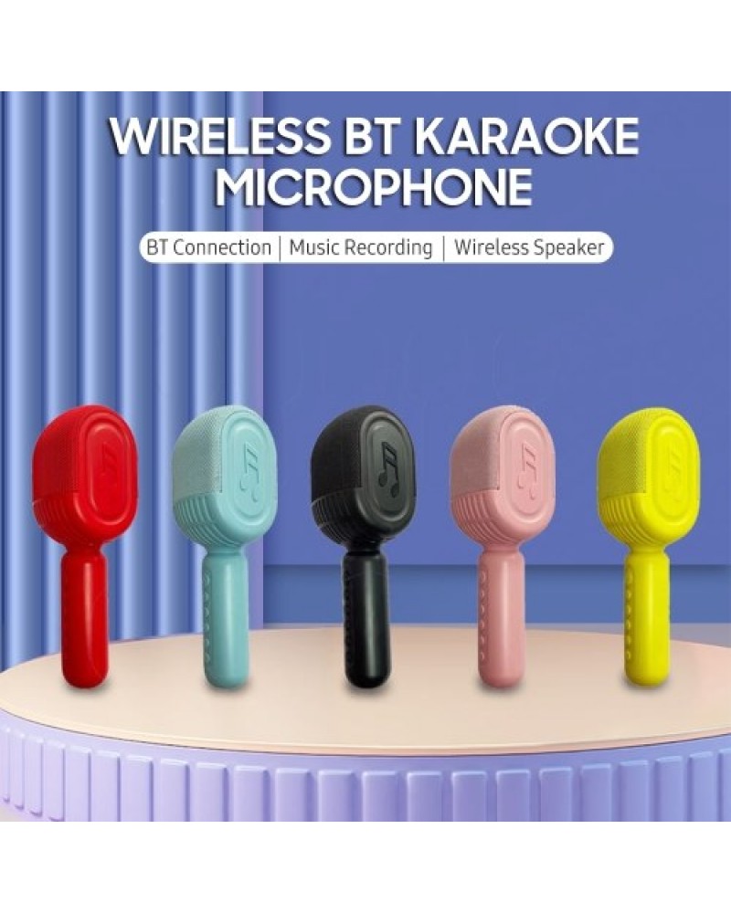 Wireless BT Karaoke Microphone HIFI Speaker