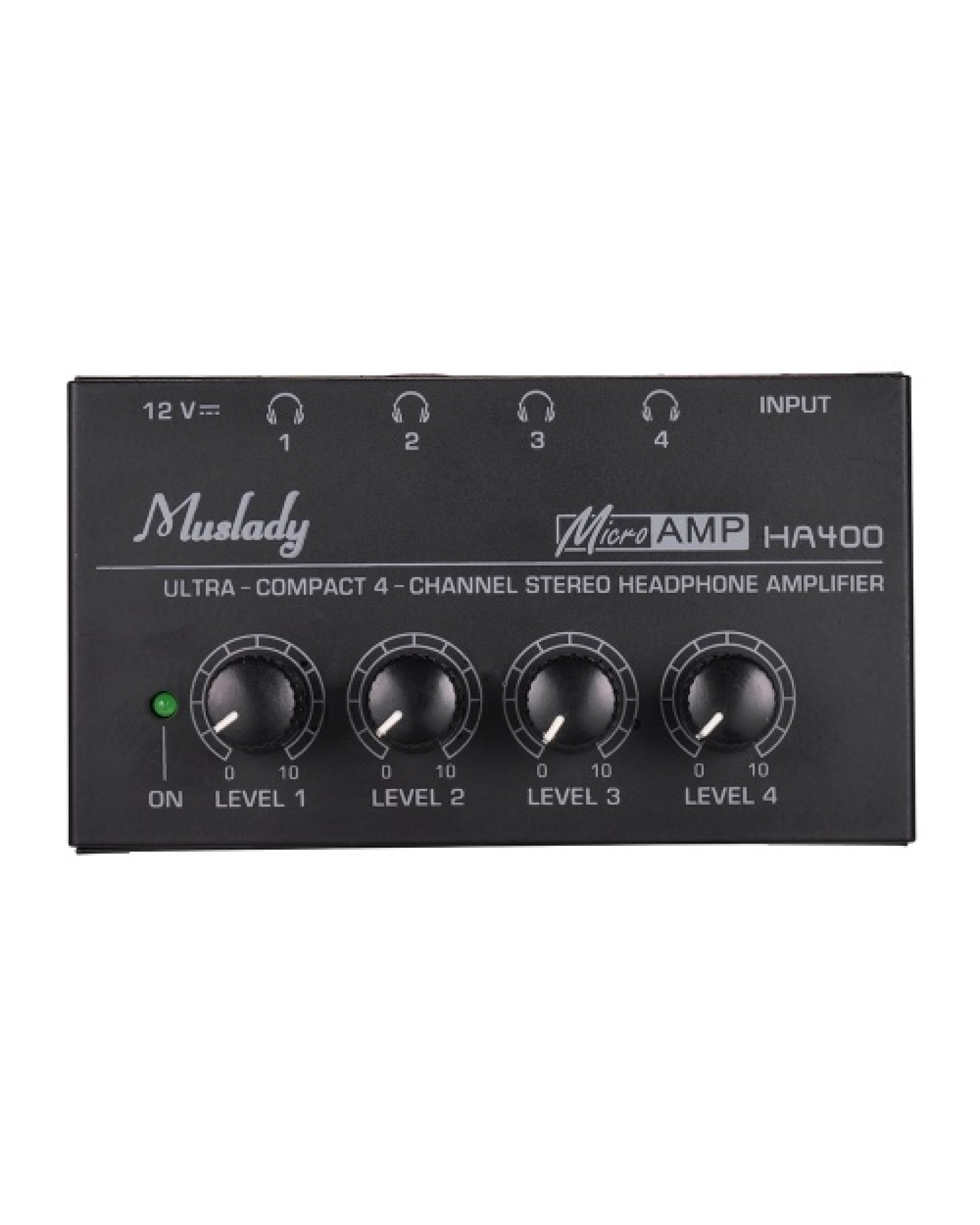 HA400 Ultra compact 4 Channels Audio Stereo Headphone Amplifer