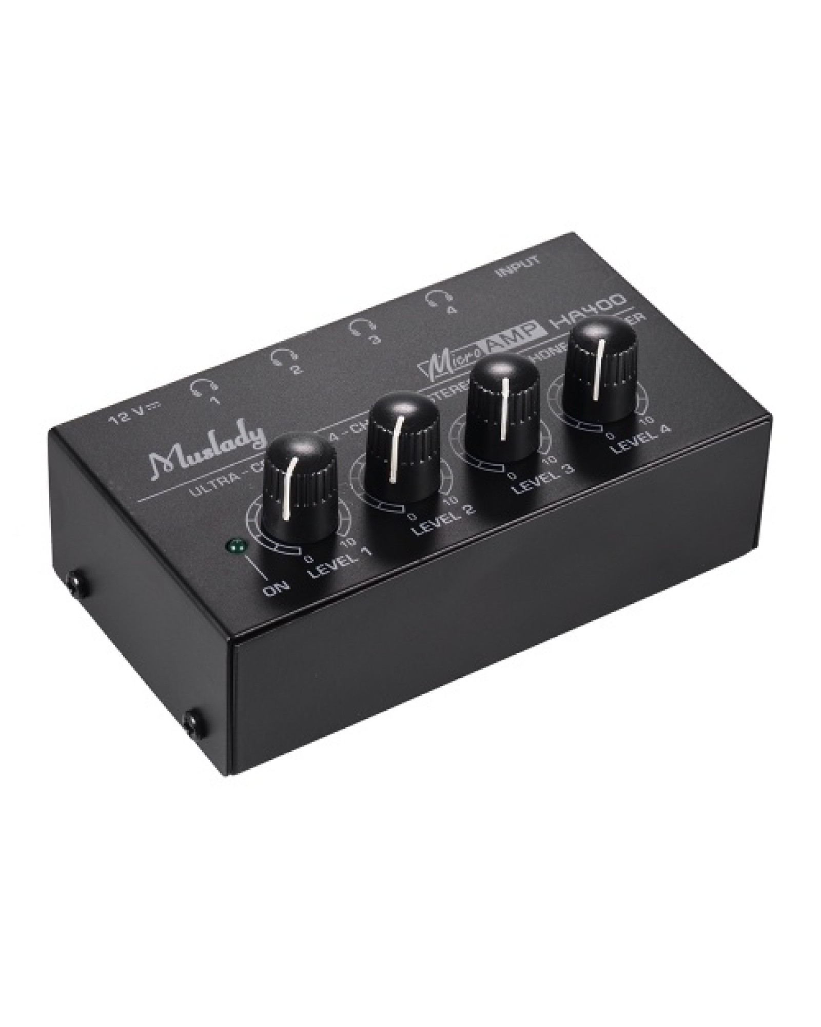 HA400 Ultra compact 4 Channels Audio Stereo Headphone Amplifer