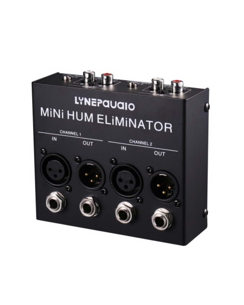 Compact Hum Eliminator Box 4 Channel Passive Buzz Destroyer Noise Canceller