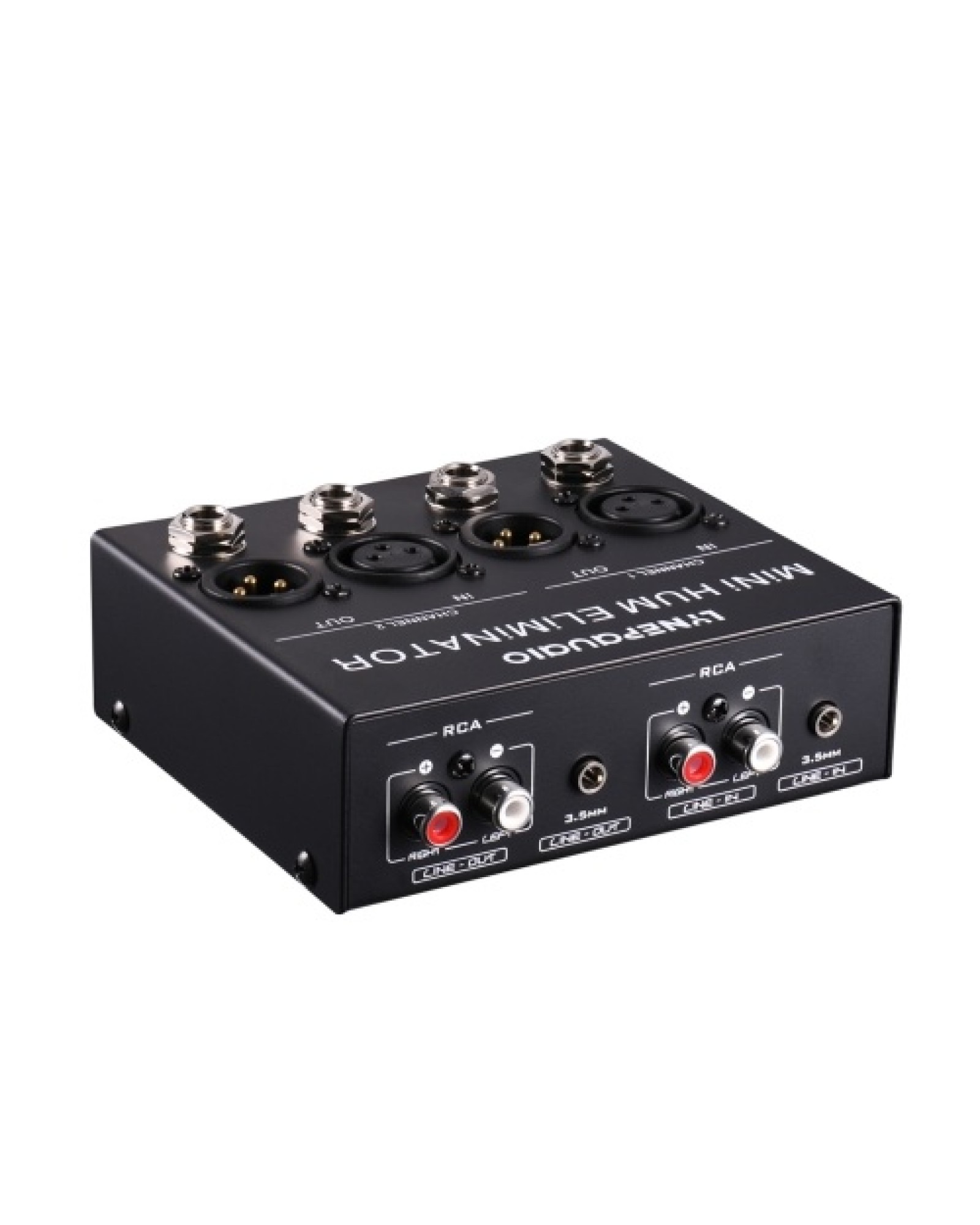 Compact Hum Eliminator Box 4 Channel Passive Buzz Destroyer Noise Canceller