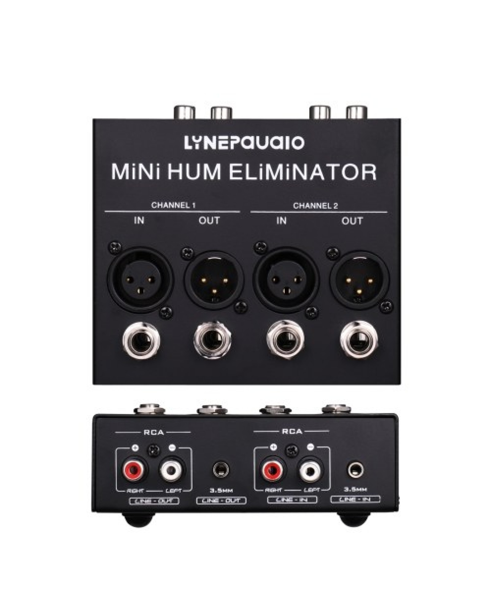 Compact Hum Eliminator Box 4 Channel Passive Buzz Destroyer Noise Canceller