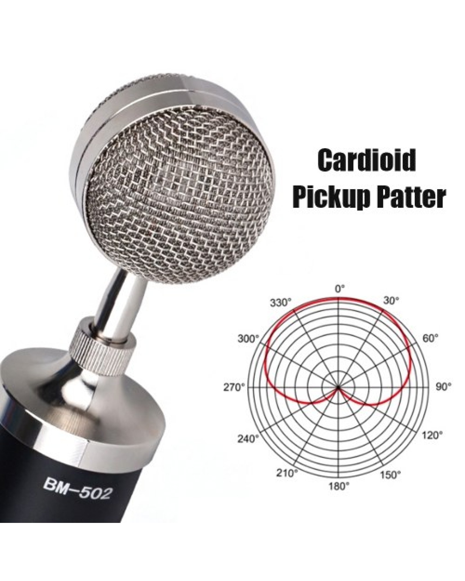 Recording Mic Cardioid Condenser Microphone Kit