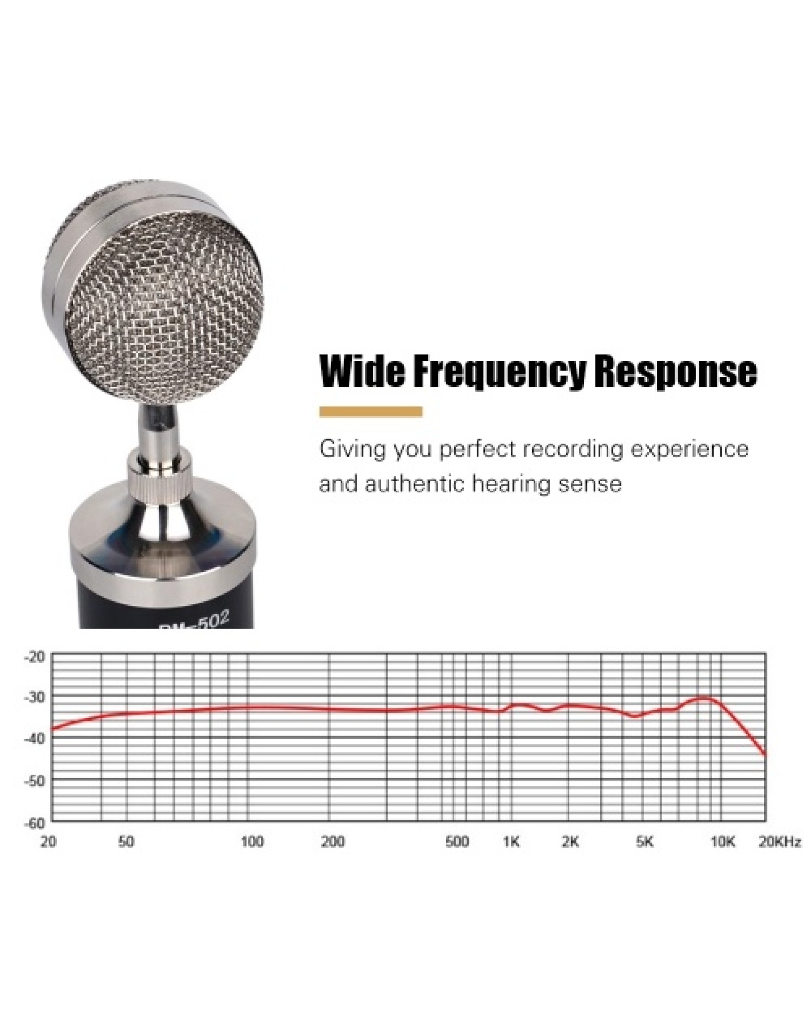 Recording Mic Cardioid Condenser Microphone Kit