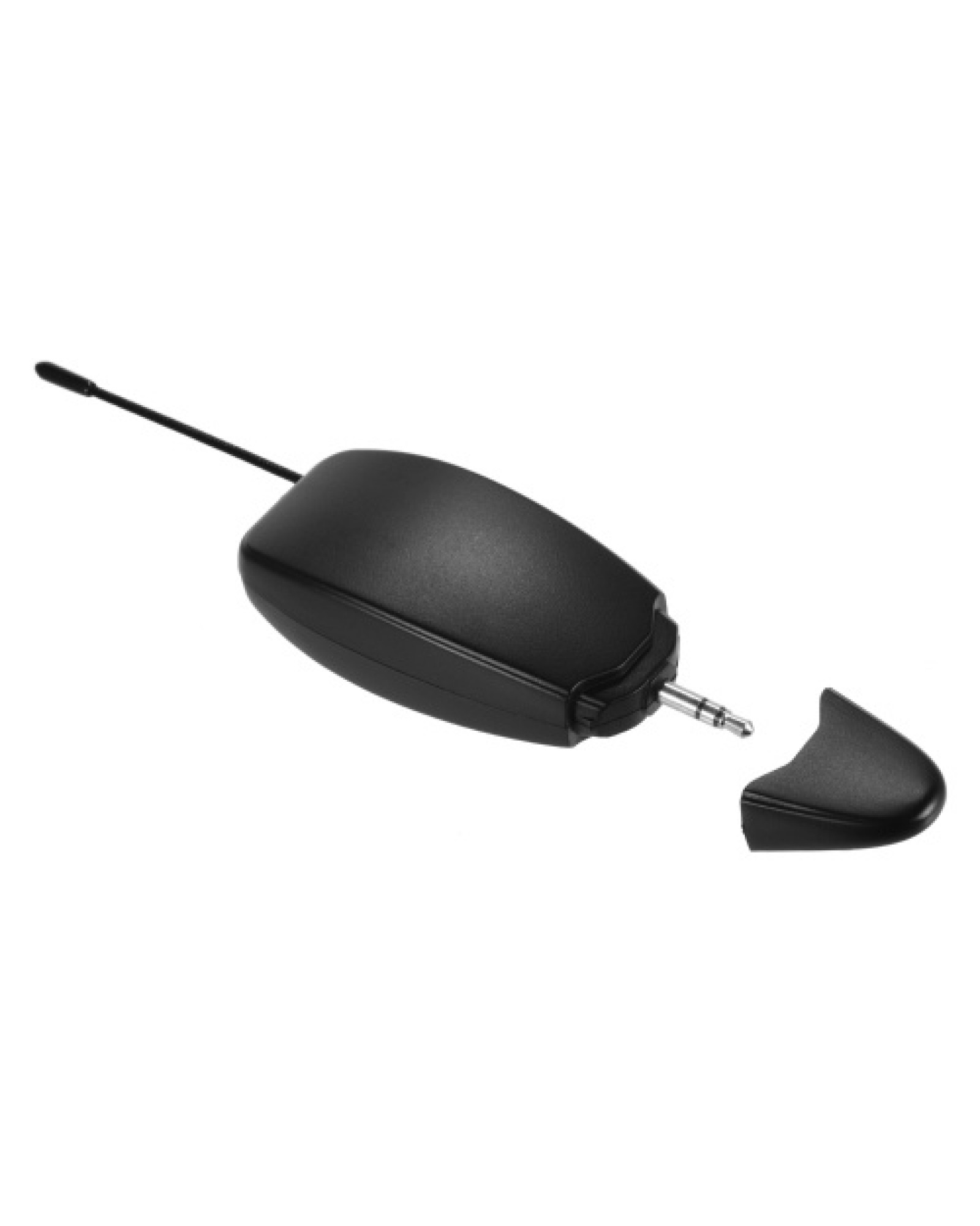 Wireless UHF Microphone System 1 Transmitter and 1 Receiver Musical Instrument Wearable Clip Condenser Mic