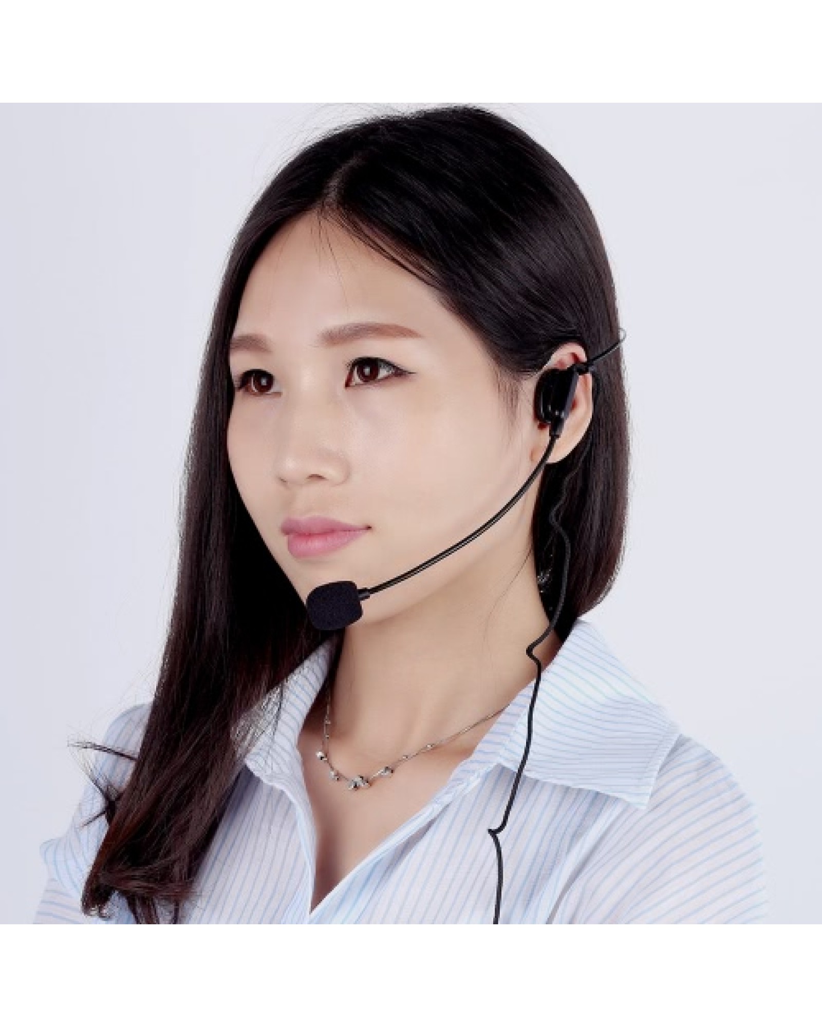 Uni-Directional Head-mounted Headworn Headset Microphone