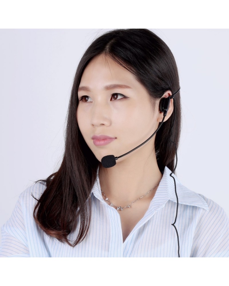 Uni-Directional Head-mounted Headworn Headset Microphone