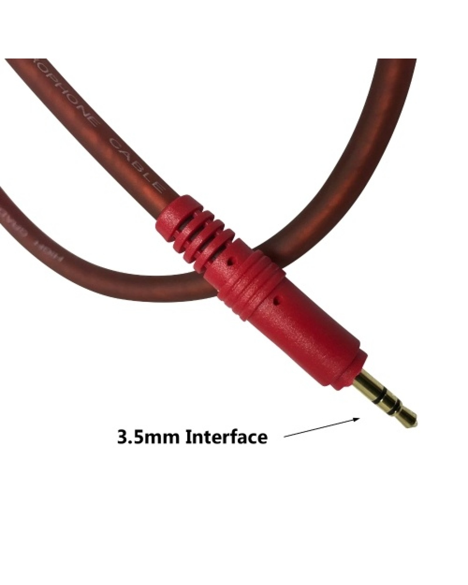 8.2ft 3.5mm Microphone Audio Cable XLR to 3.5mm Female Jack Condenser Microphone Cord Mic Line with Protective Metal Spring 2.5-