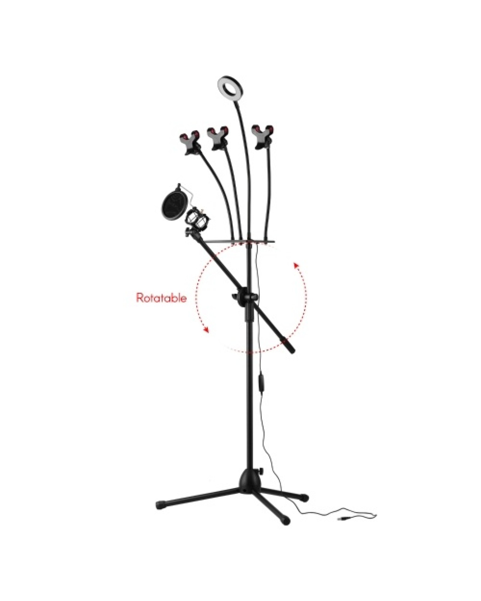 Streaming Microphone Tripod Stand